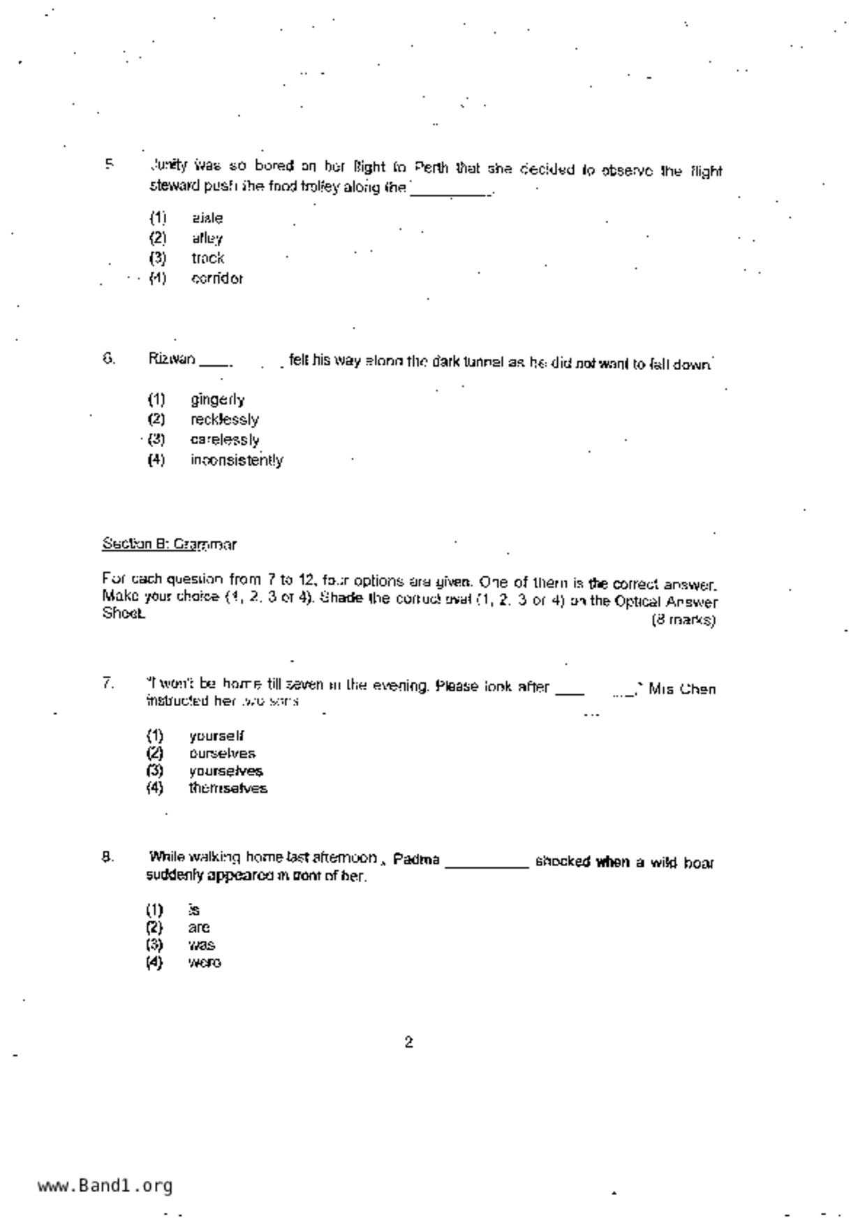 P4English試卷