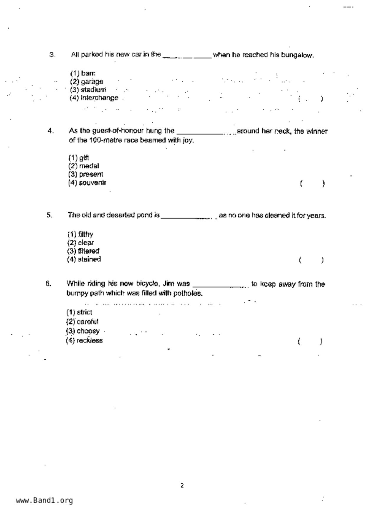 P4English試卷
