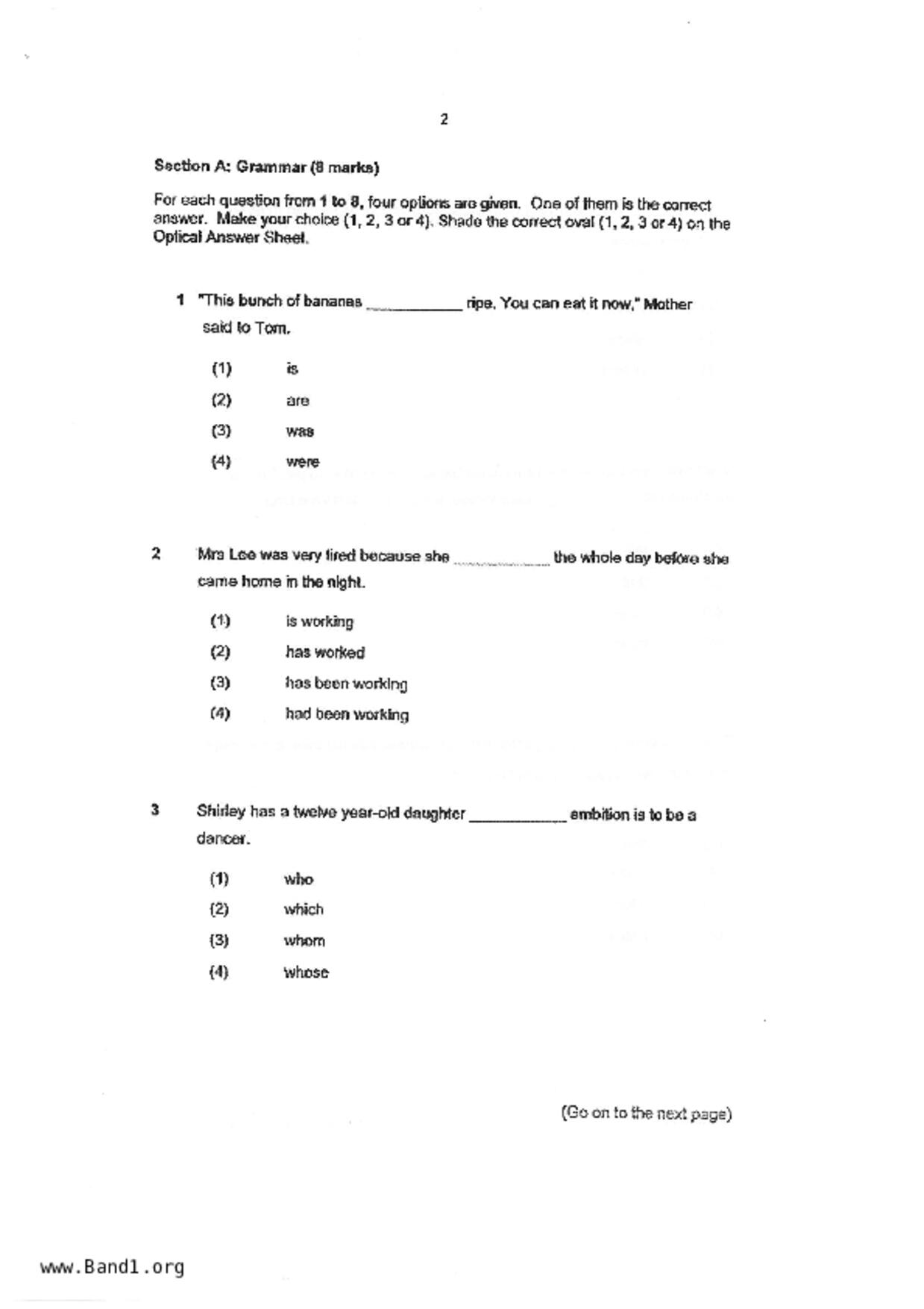 P4English試卷