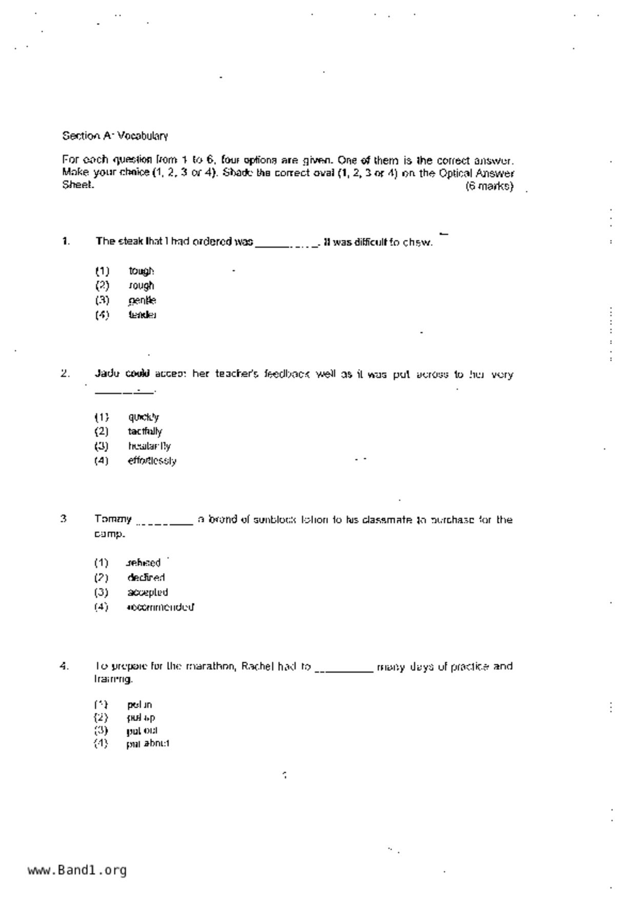 P4English試卷