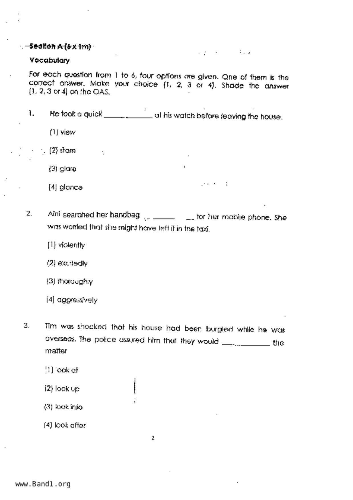 P4English試卷