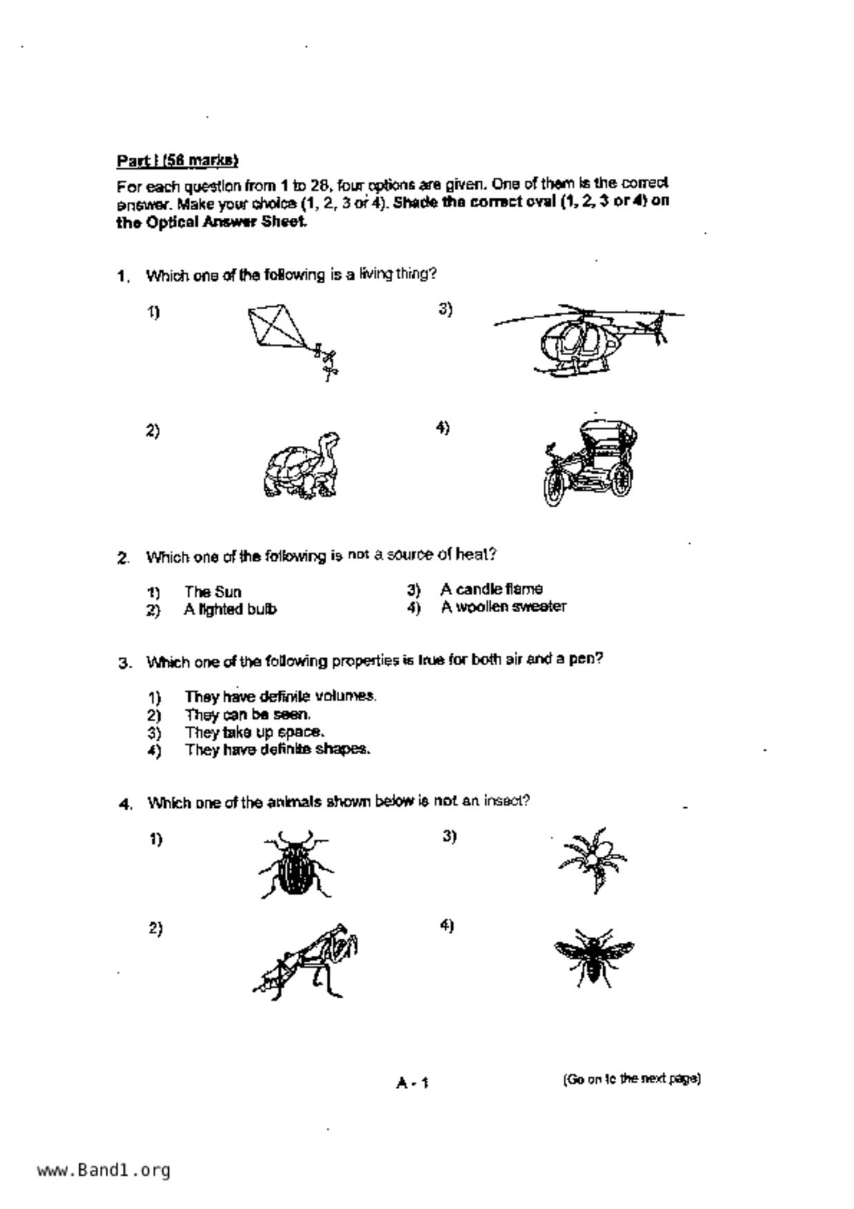 P4Science試卷