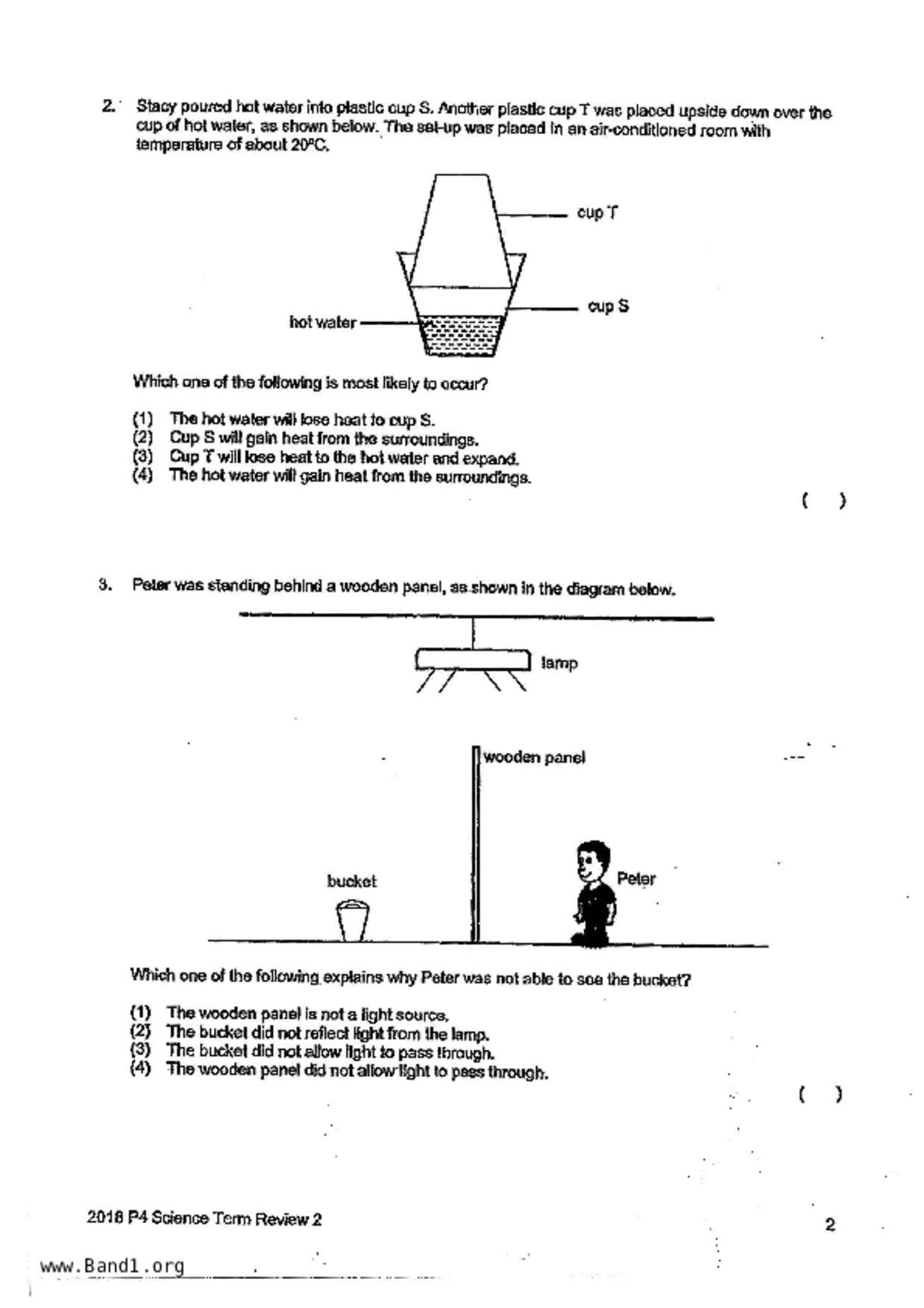P4Science試卷