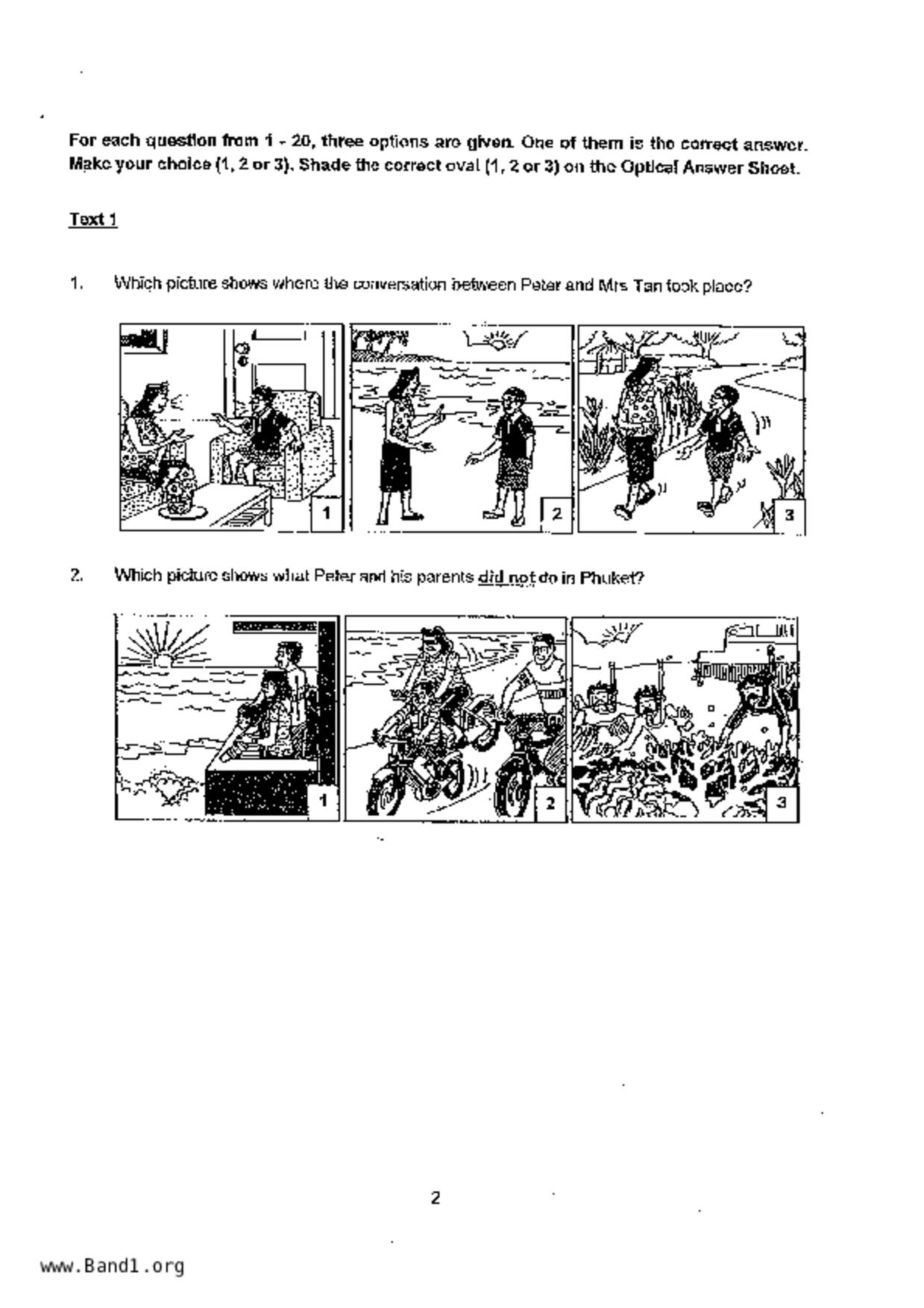P5English試卷