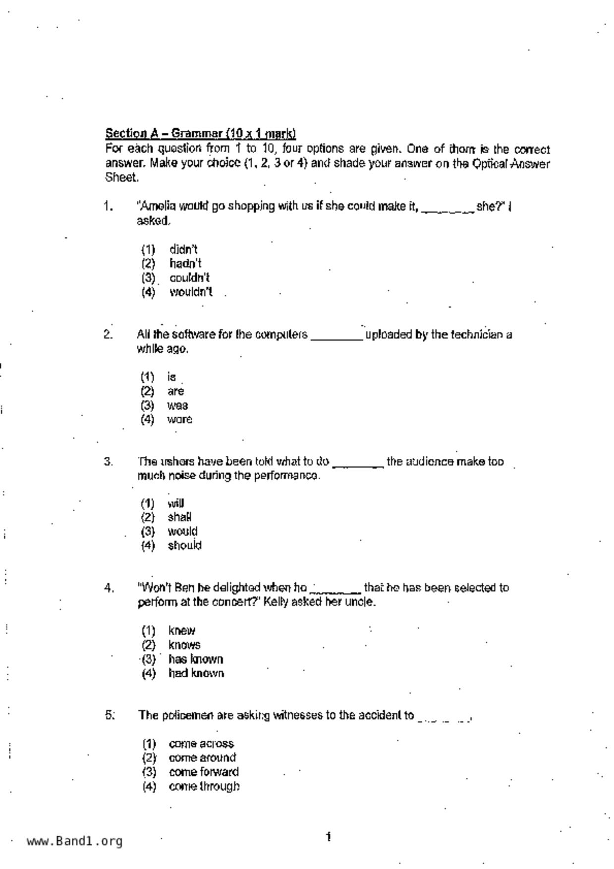 P6English試卷
