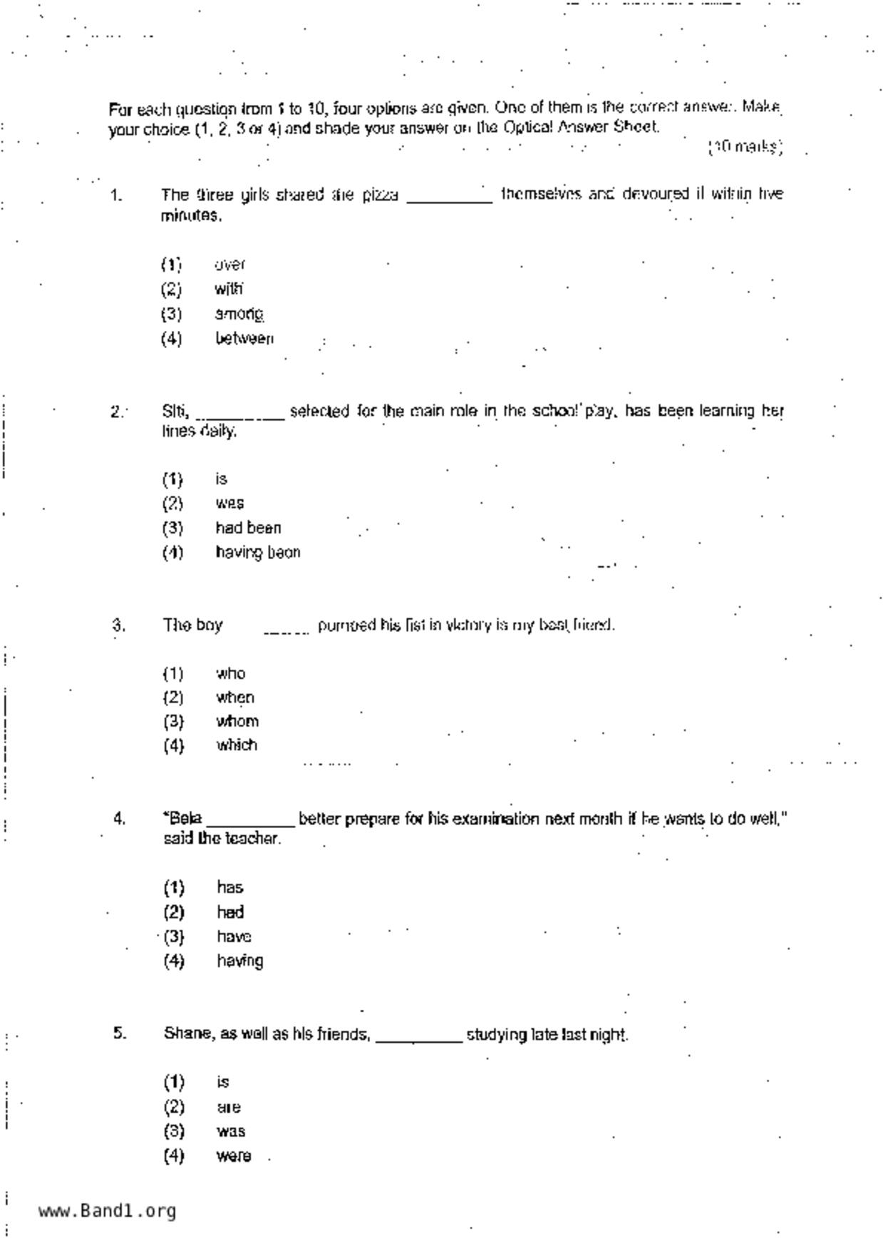 P6English試卷