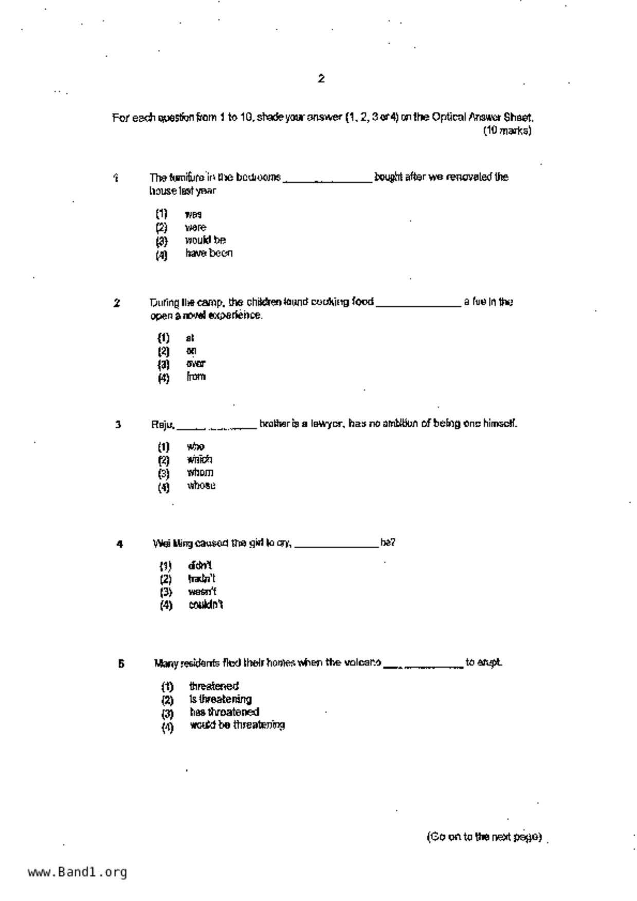 P6English試卷