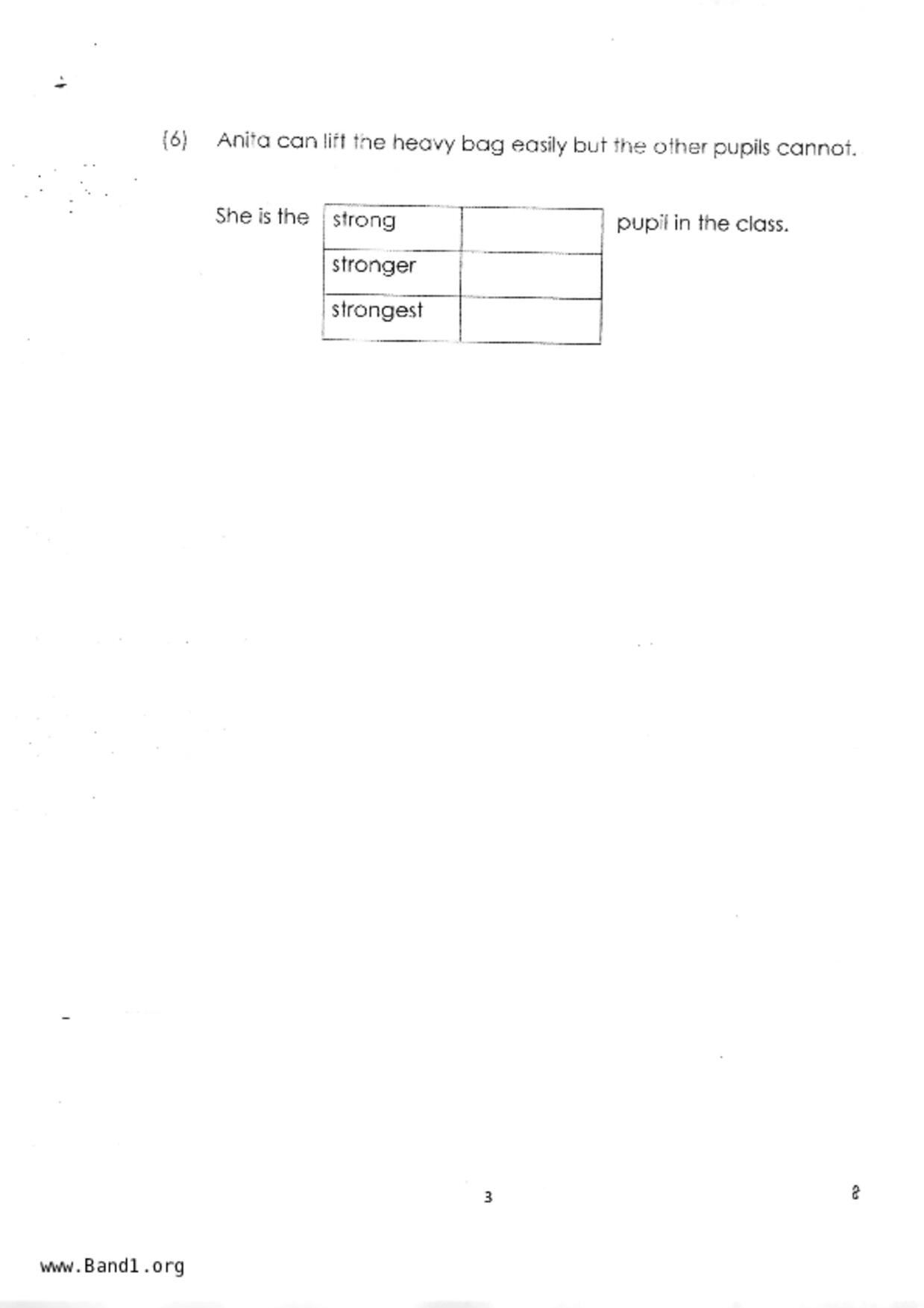 P1English試卷