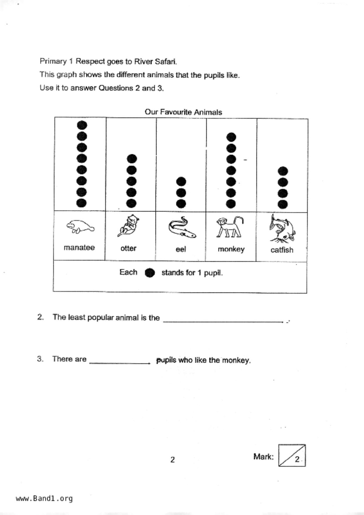 P1Maths試卷