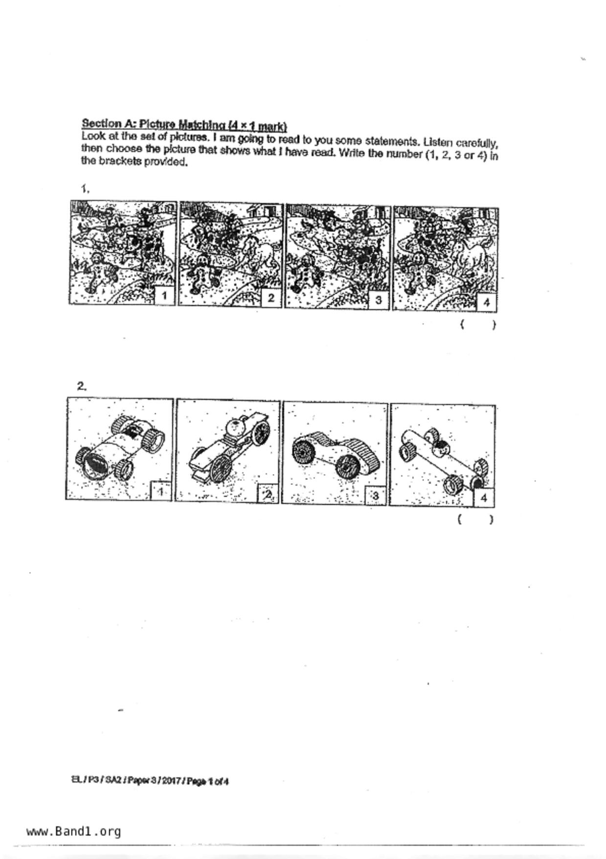 P3English試卷