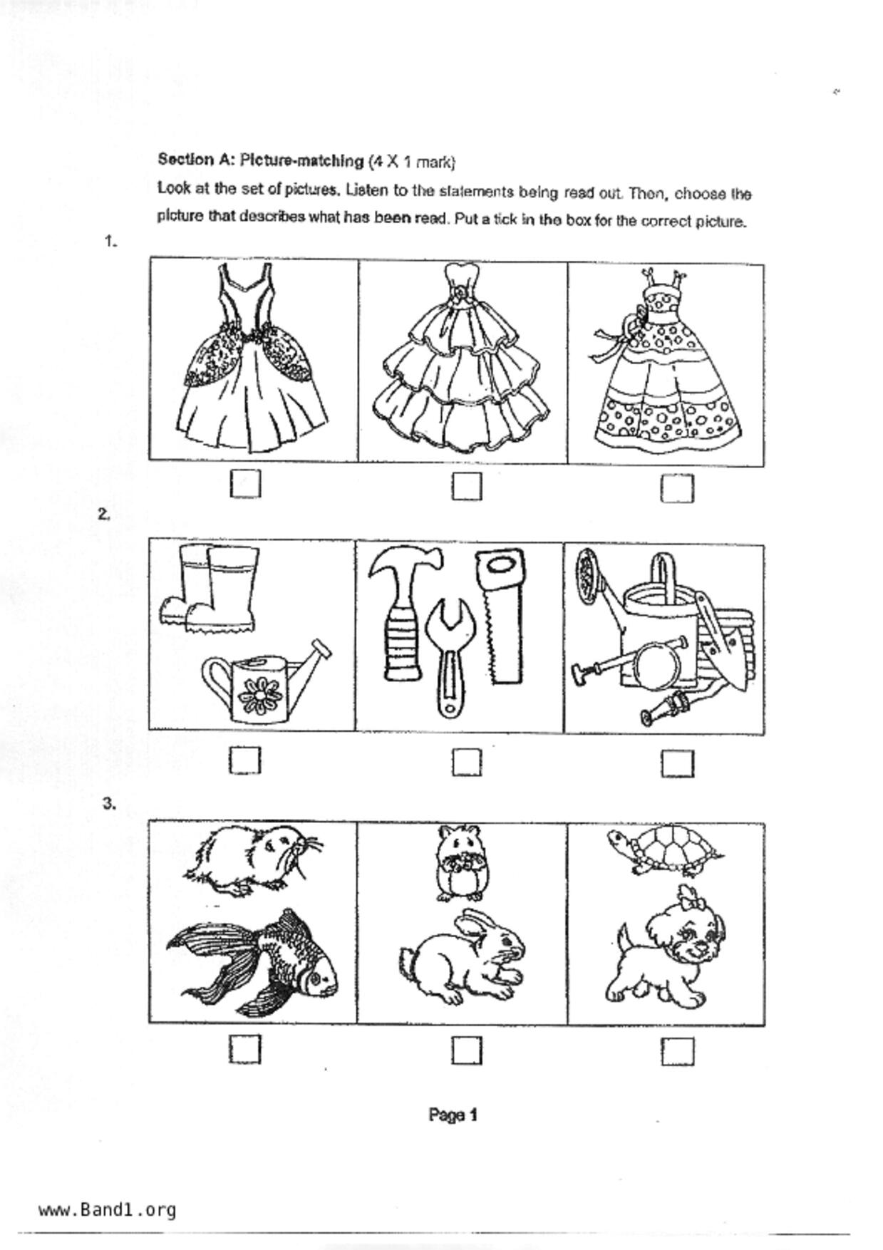 P3English試卷