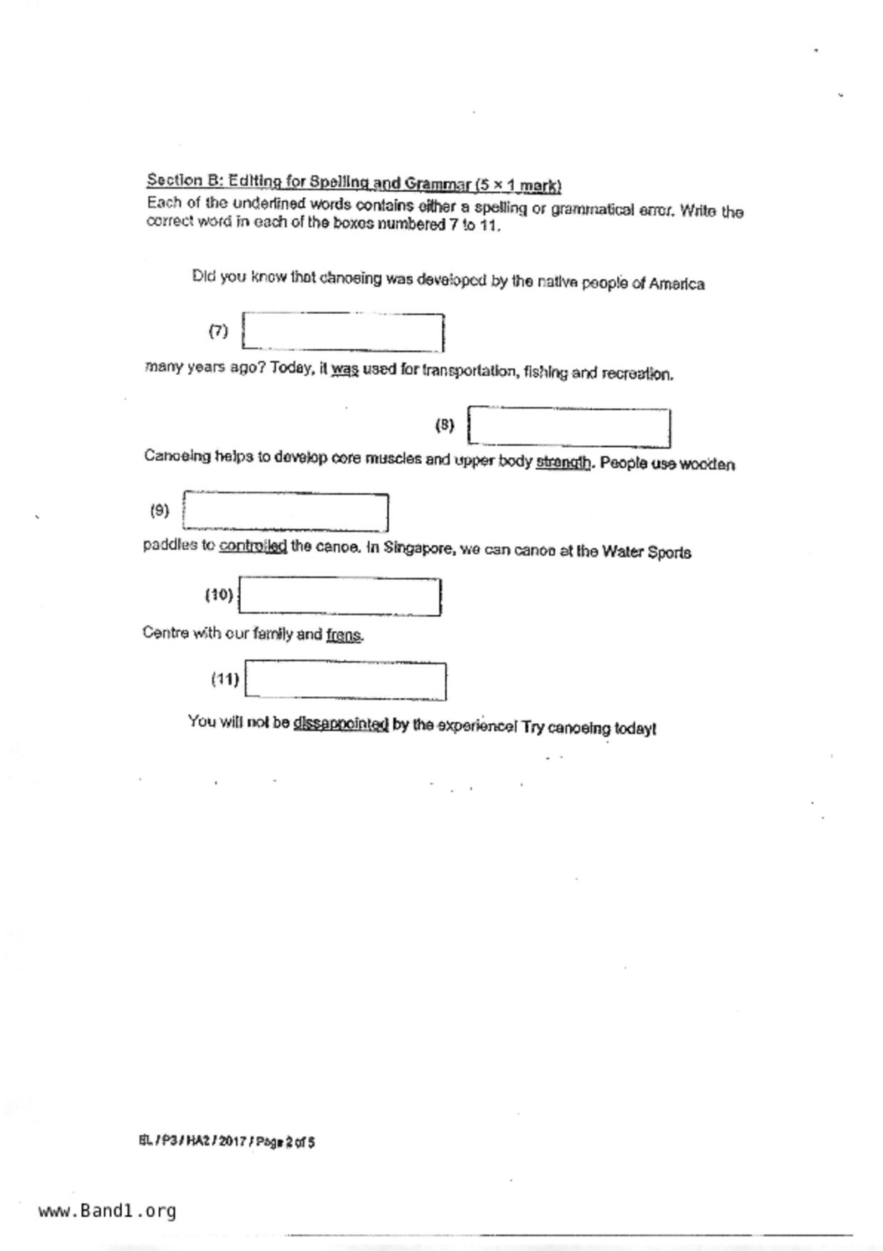 P3English試卷