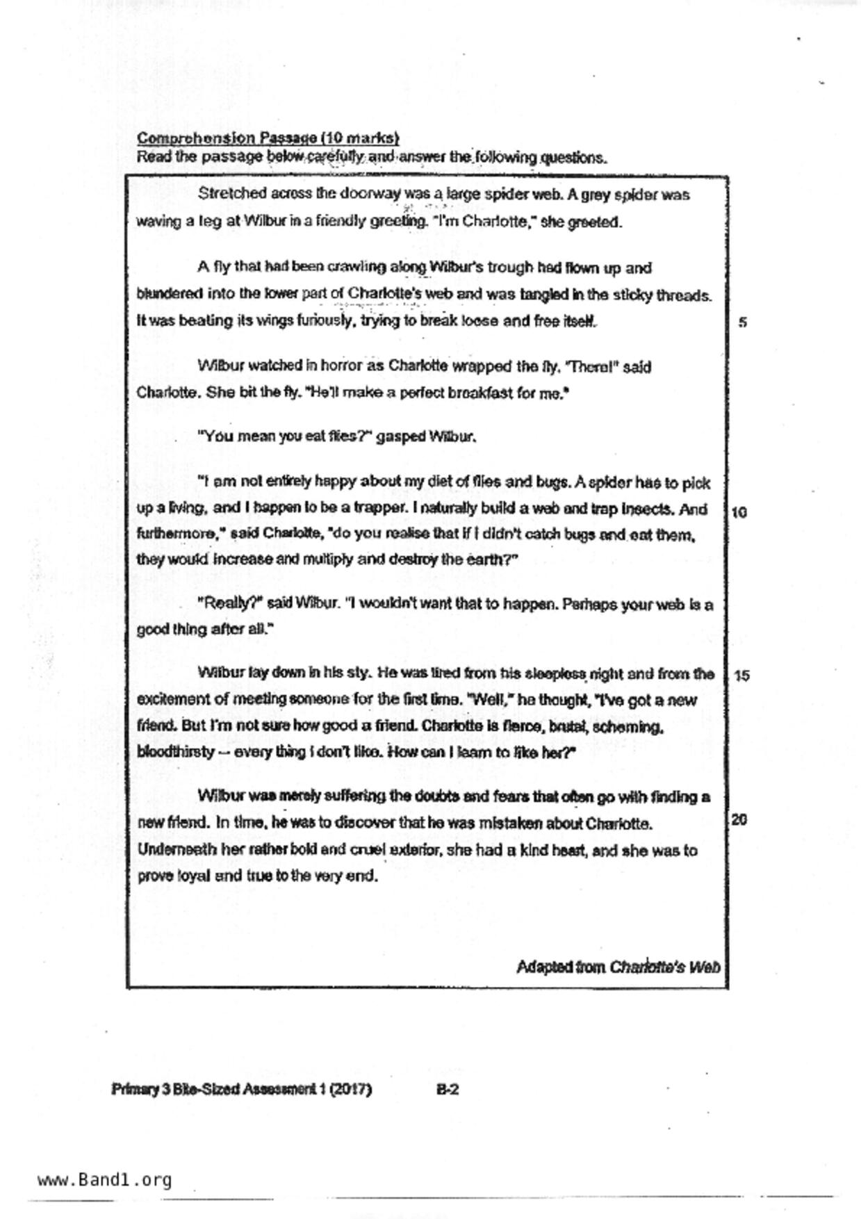 P3English試卷