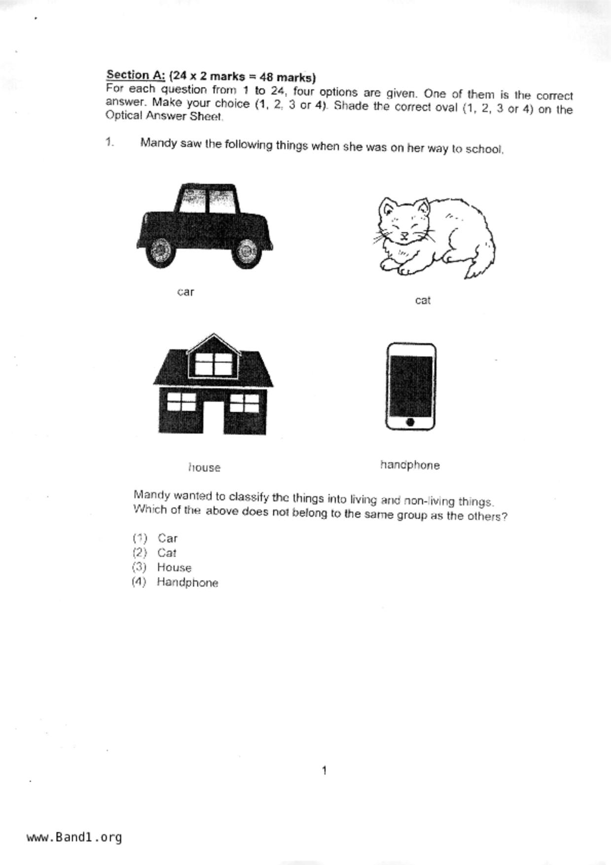 P3Science試卷