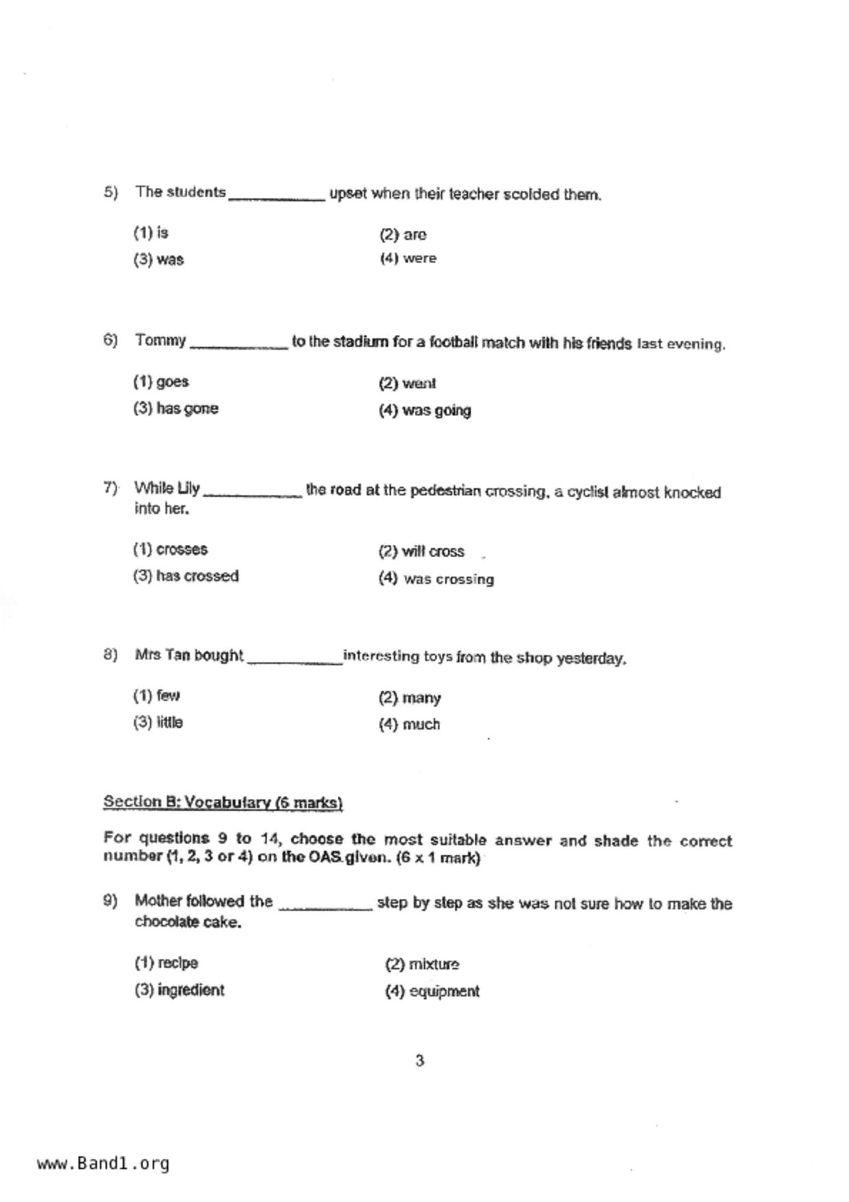 P4English試卷