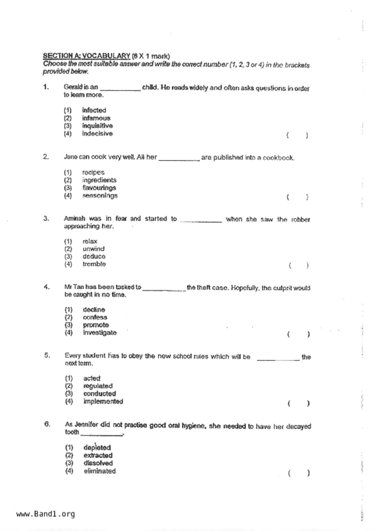 P4English試卷