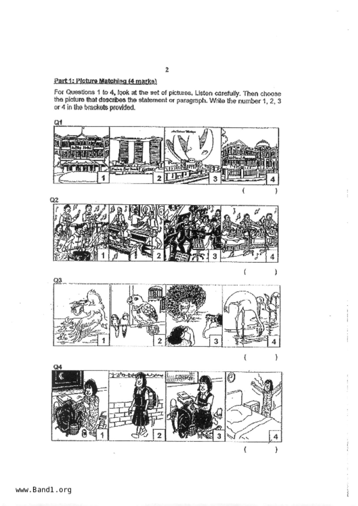 P4English試卷