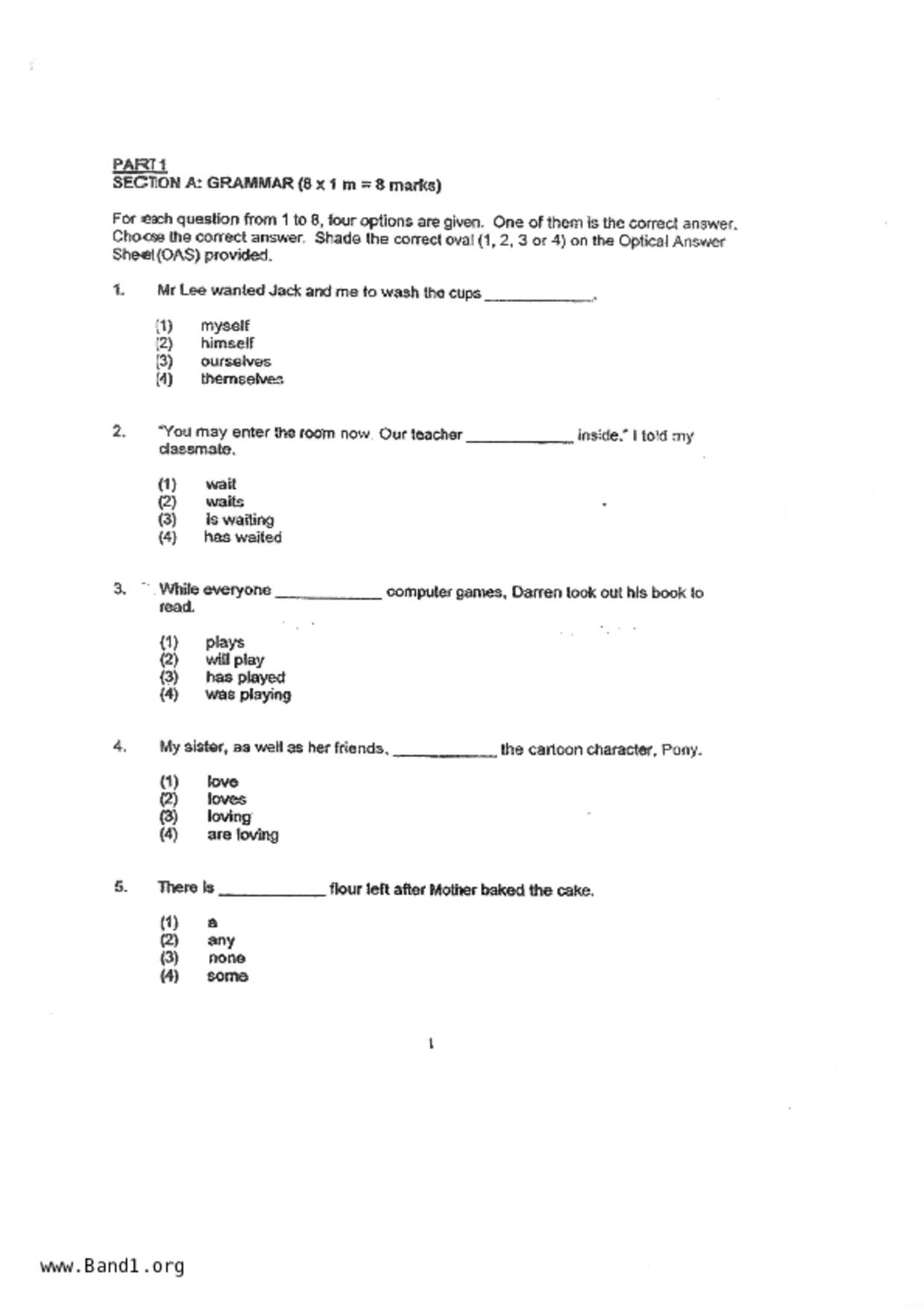 P4English試卷