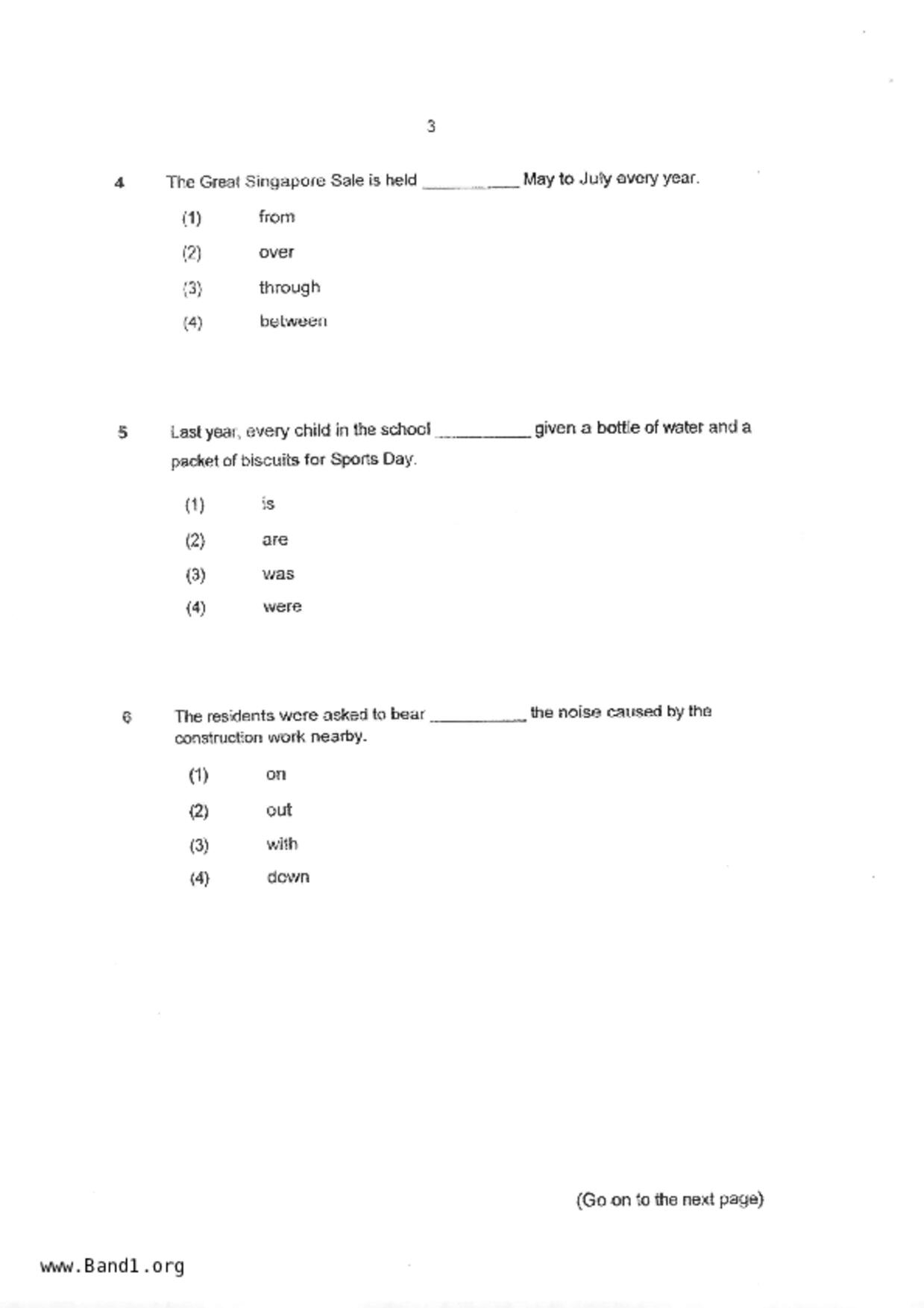 P4English試卷