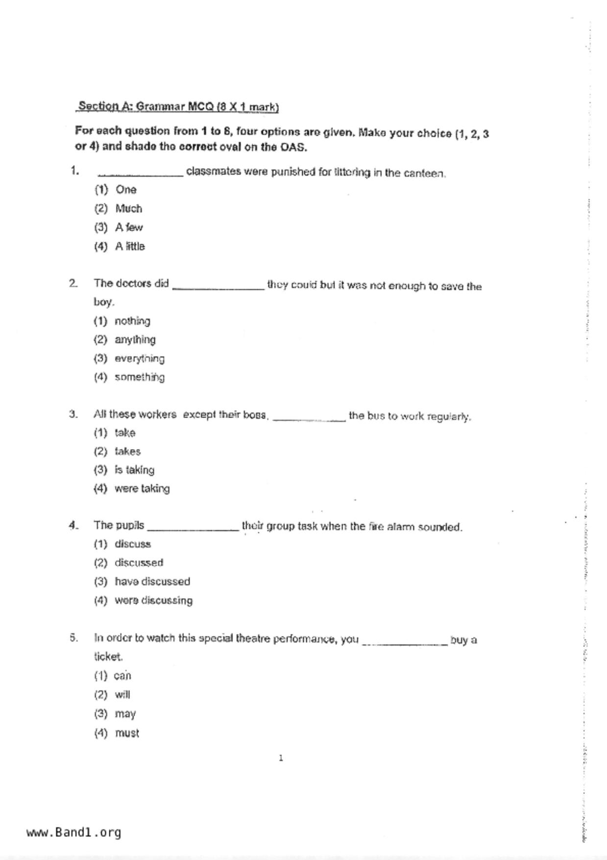 P4English試卷
