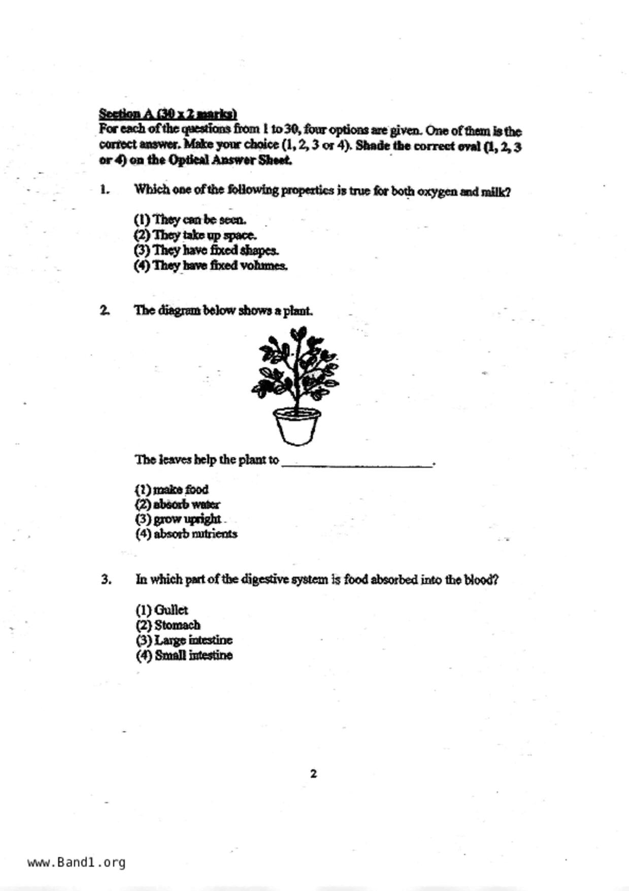 P4Science試卷
