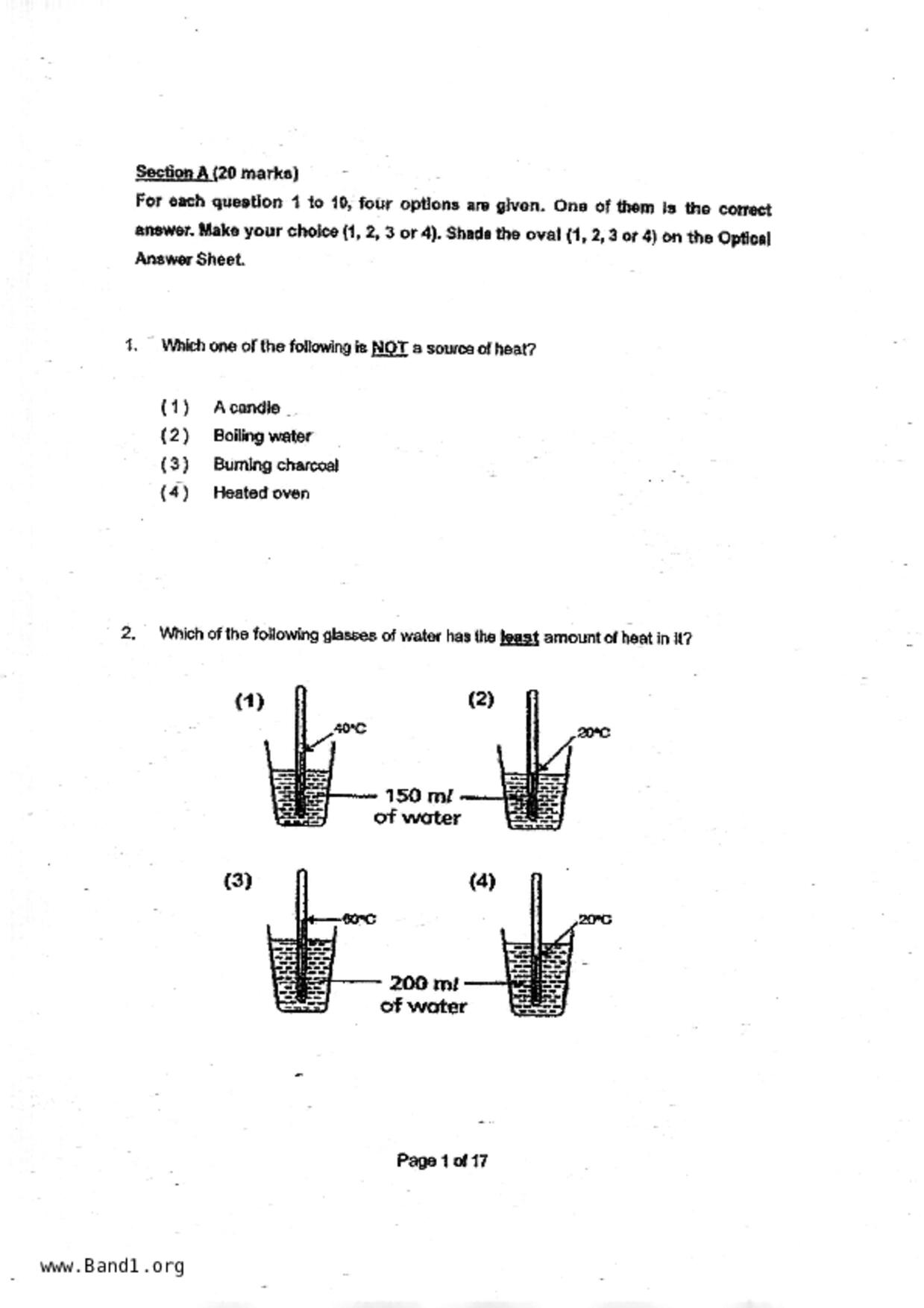 P4Science試卷
