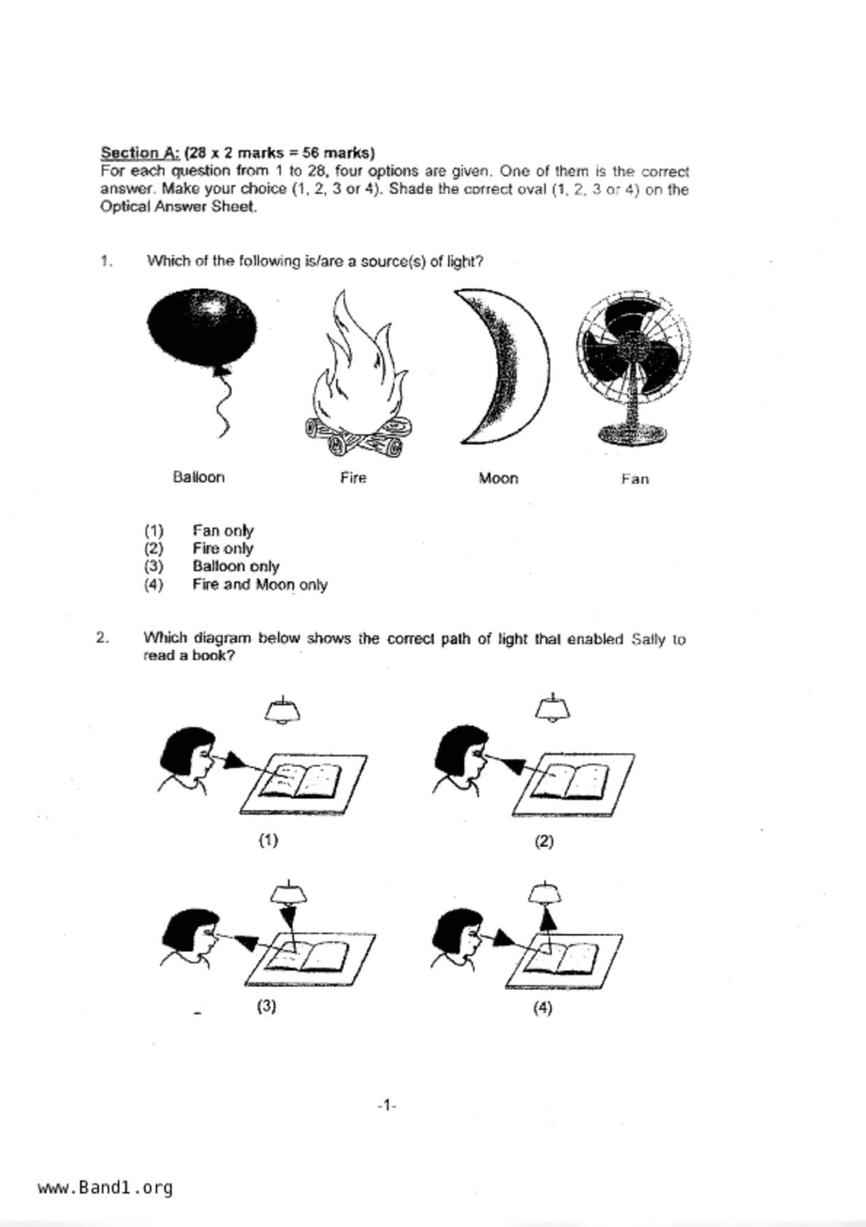 P4Science試卷