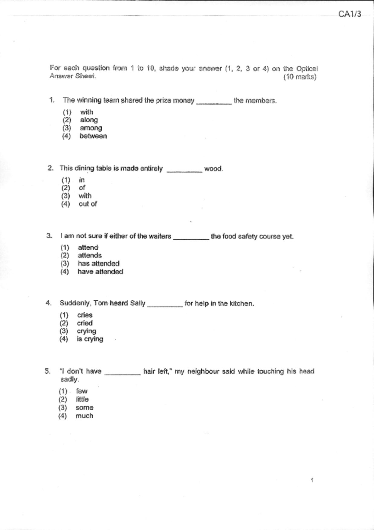P6English試卷