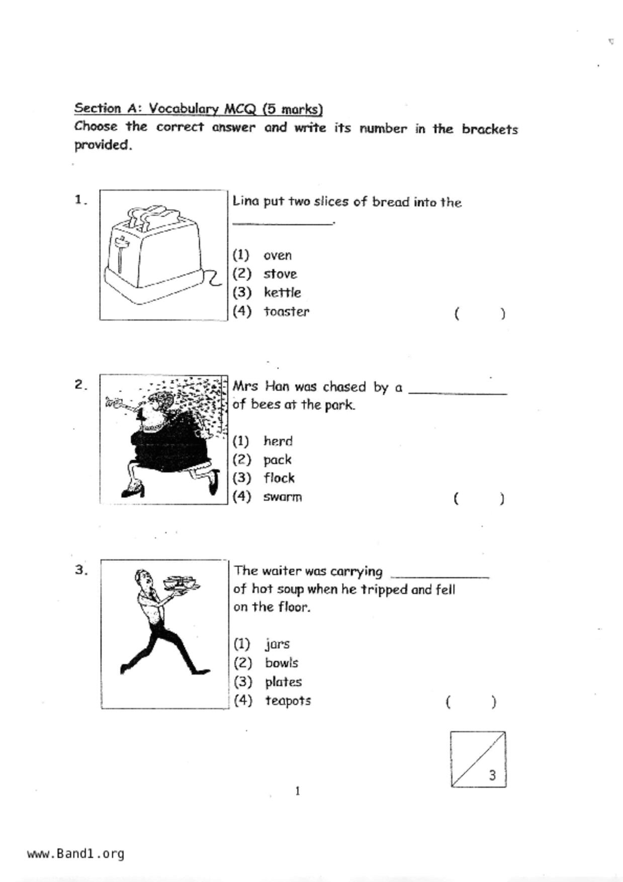 P2English試卷
