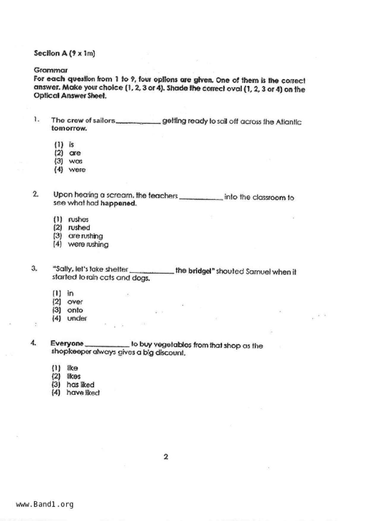 P3English試卷