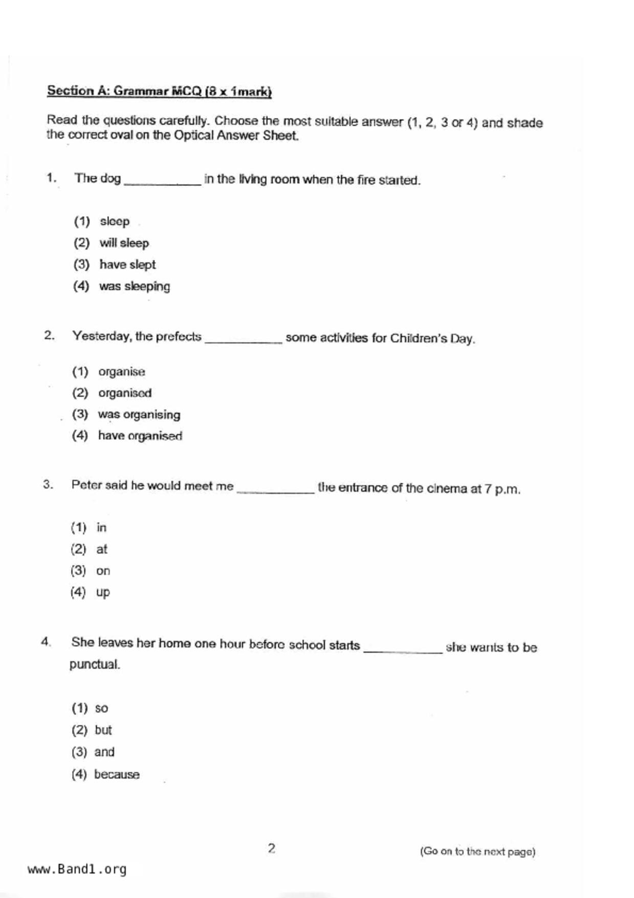 P3English試卷