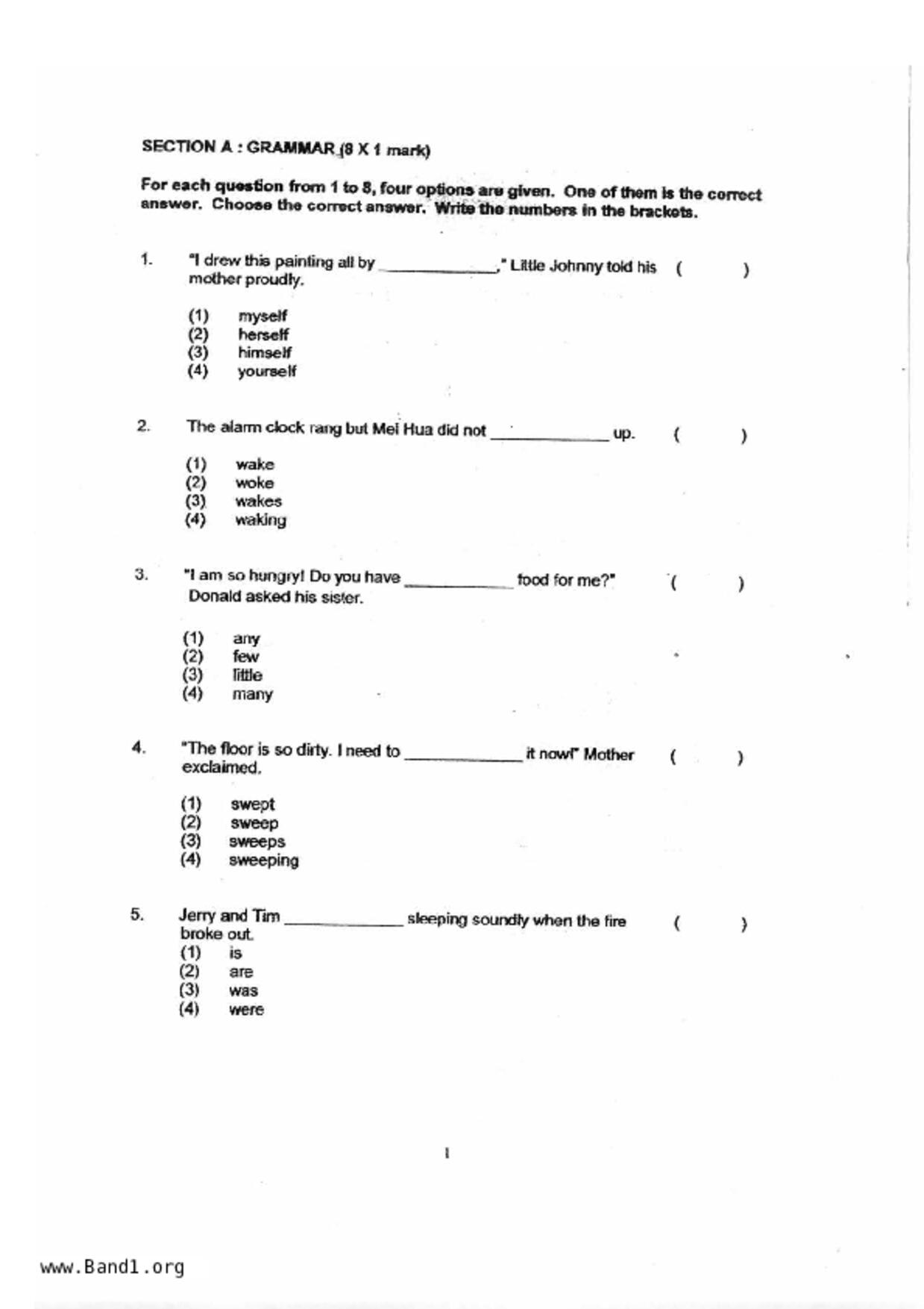 P3English試卷
