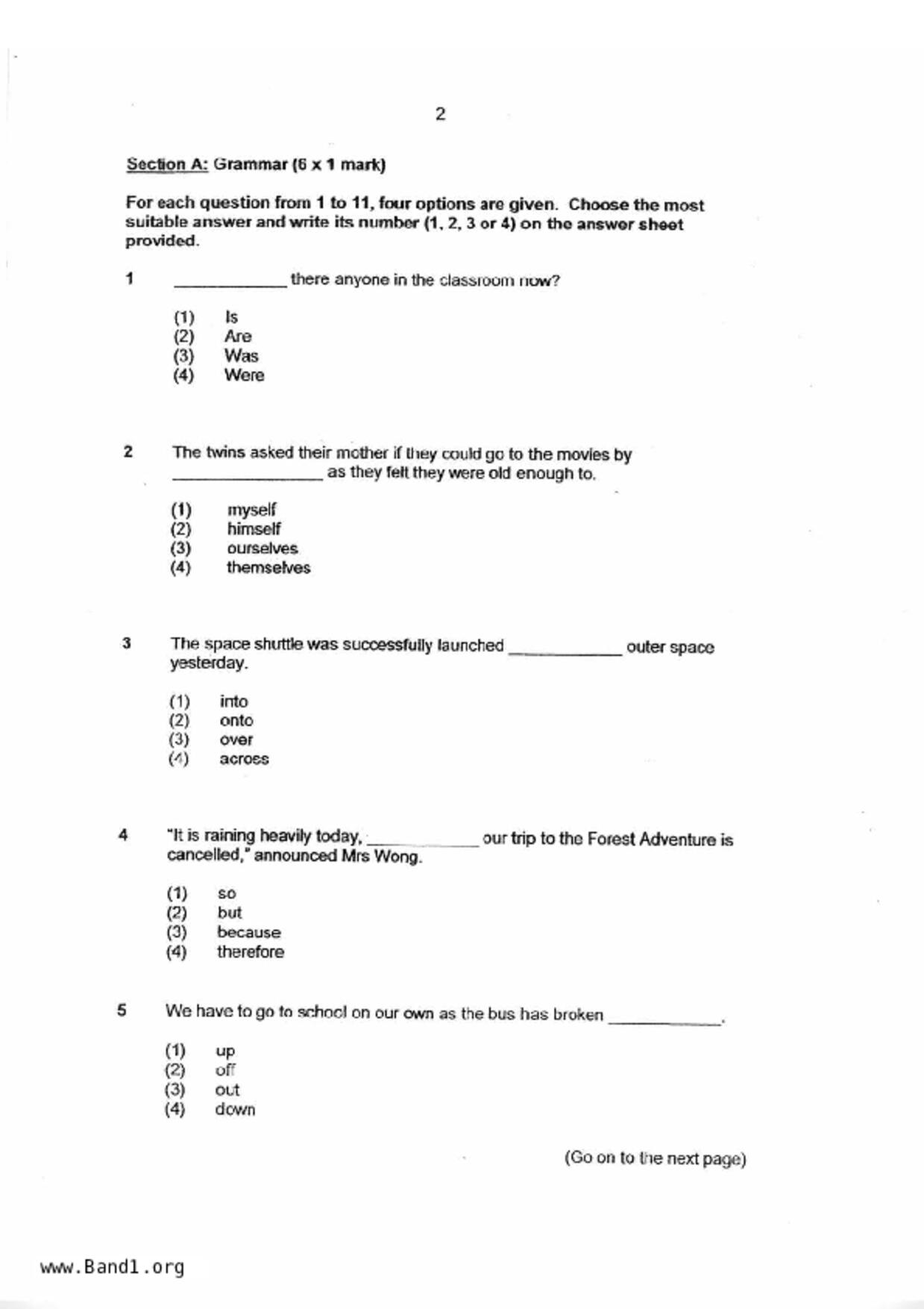 P3English試卷