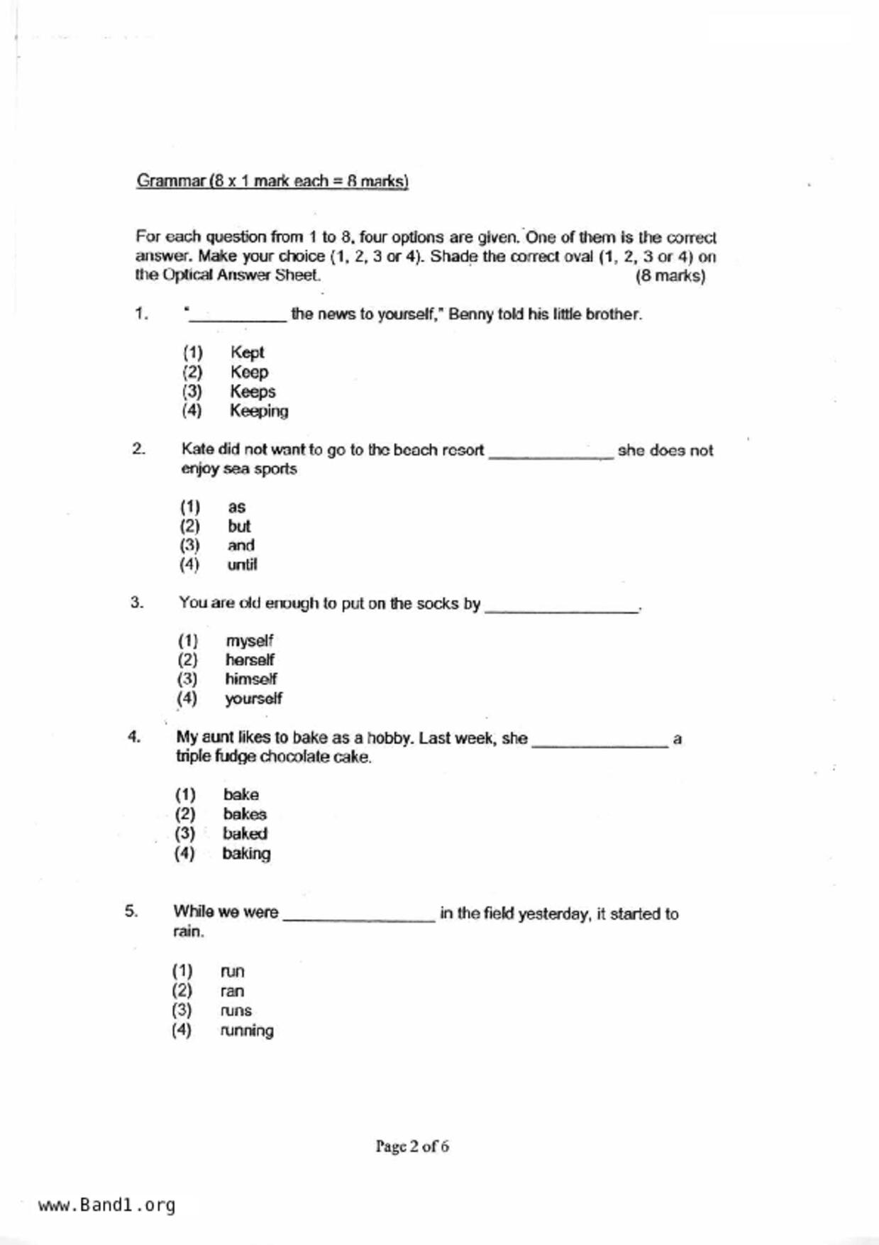 P3English試卷