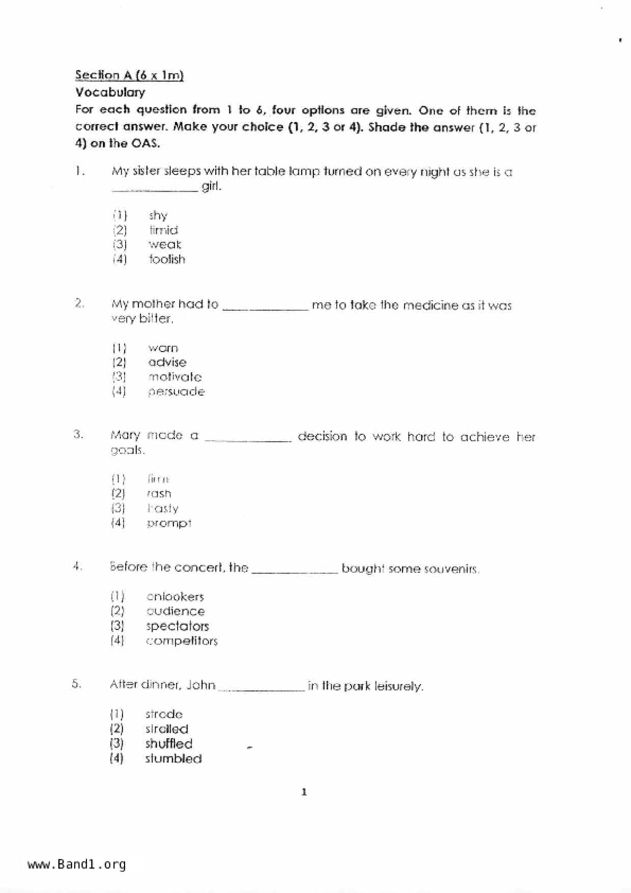 P4English試卷