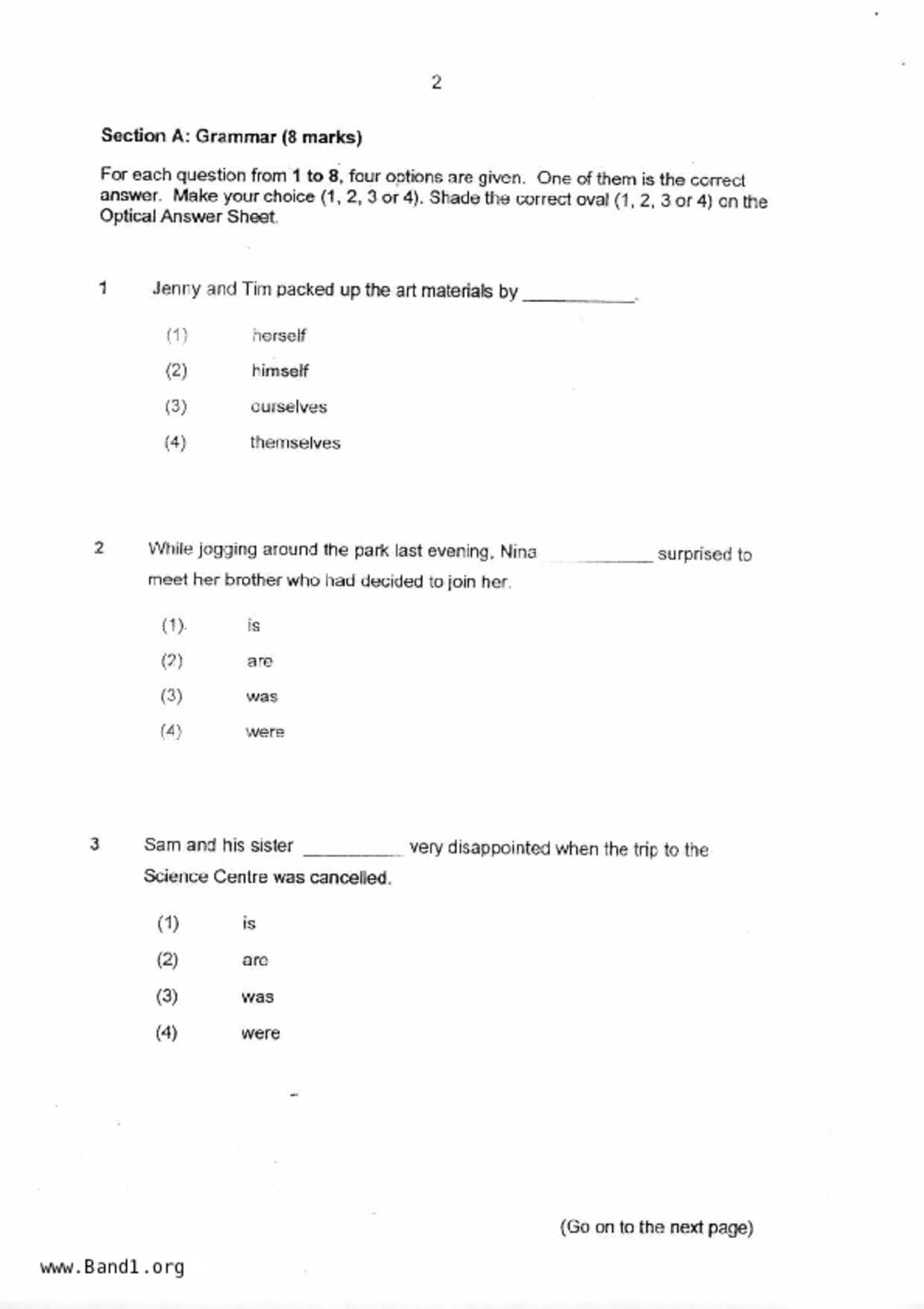 P4English試卷
