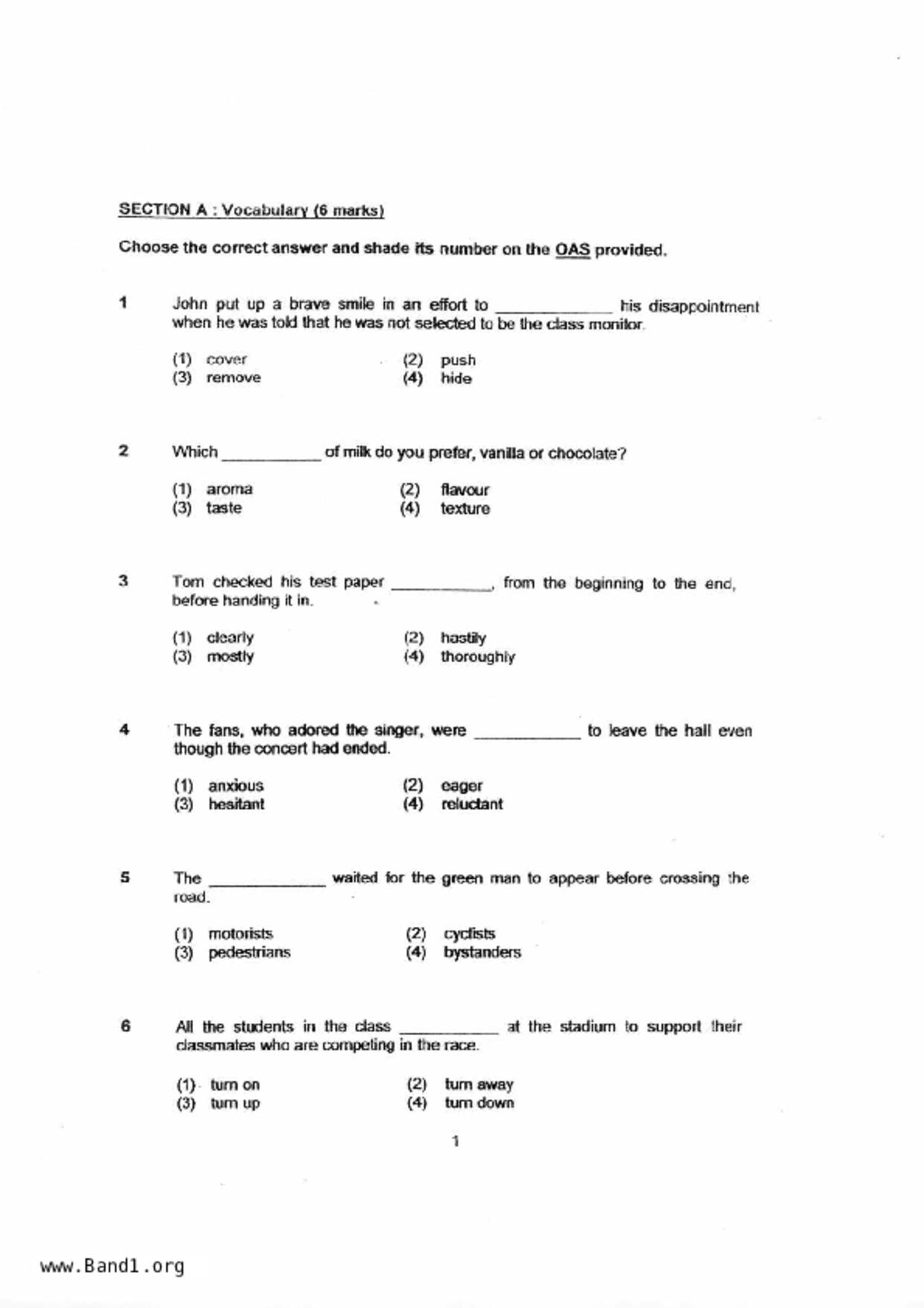P4English試卷