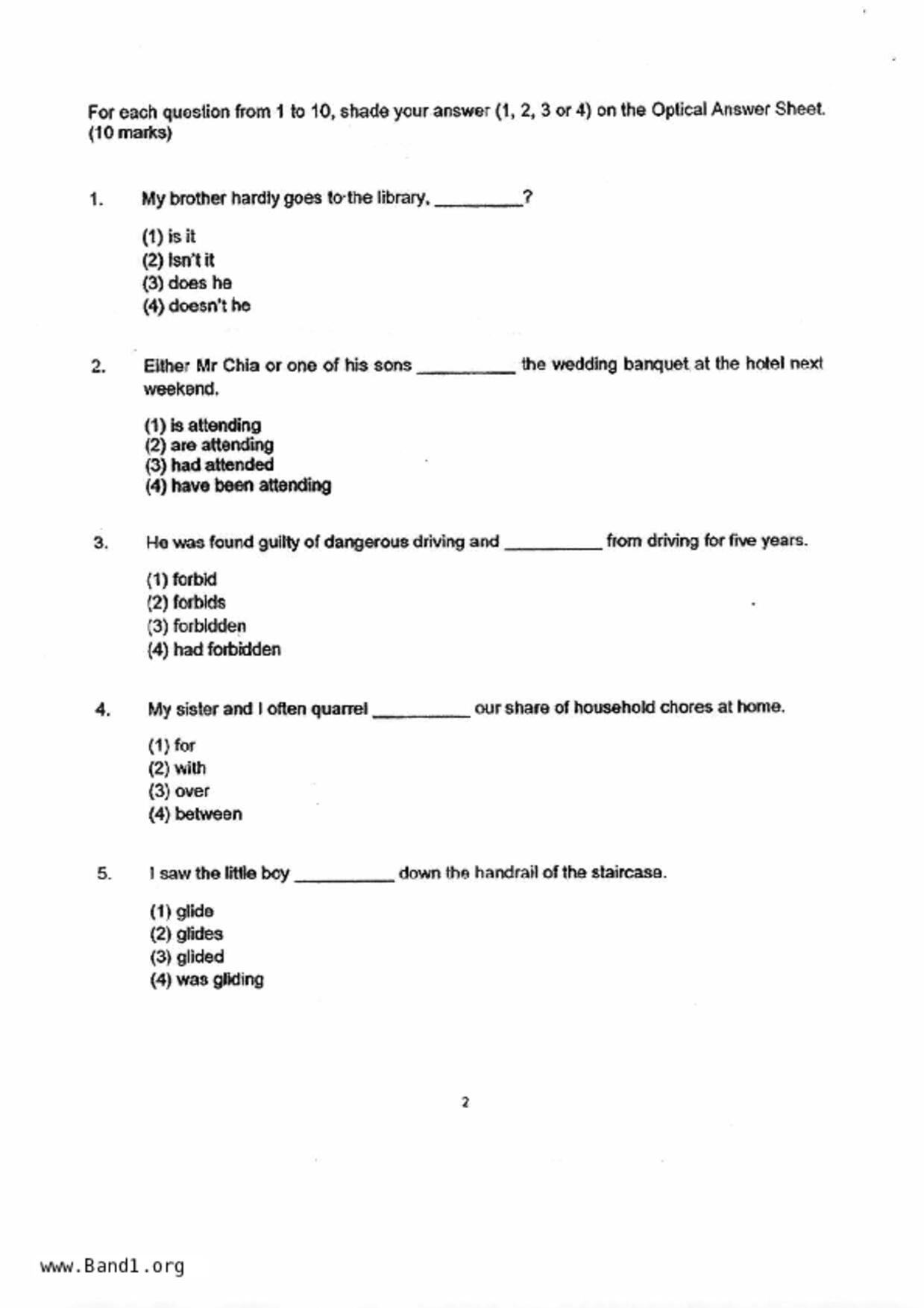 P6English試卷