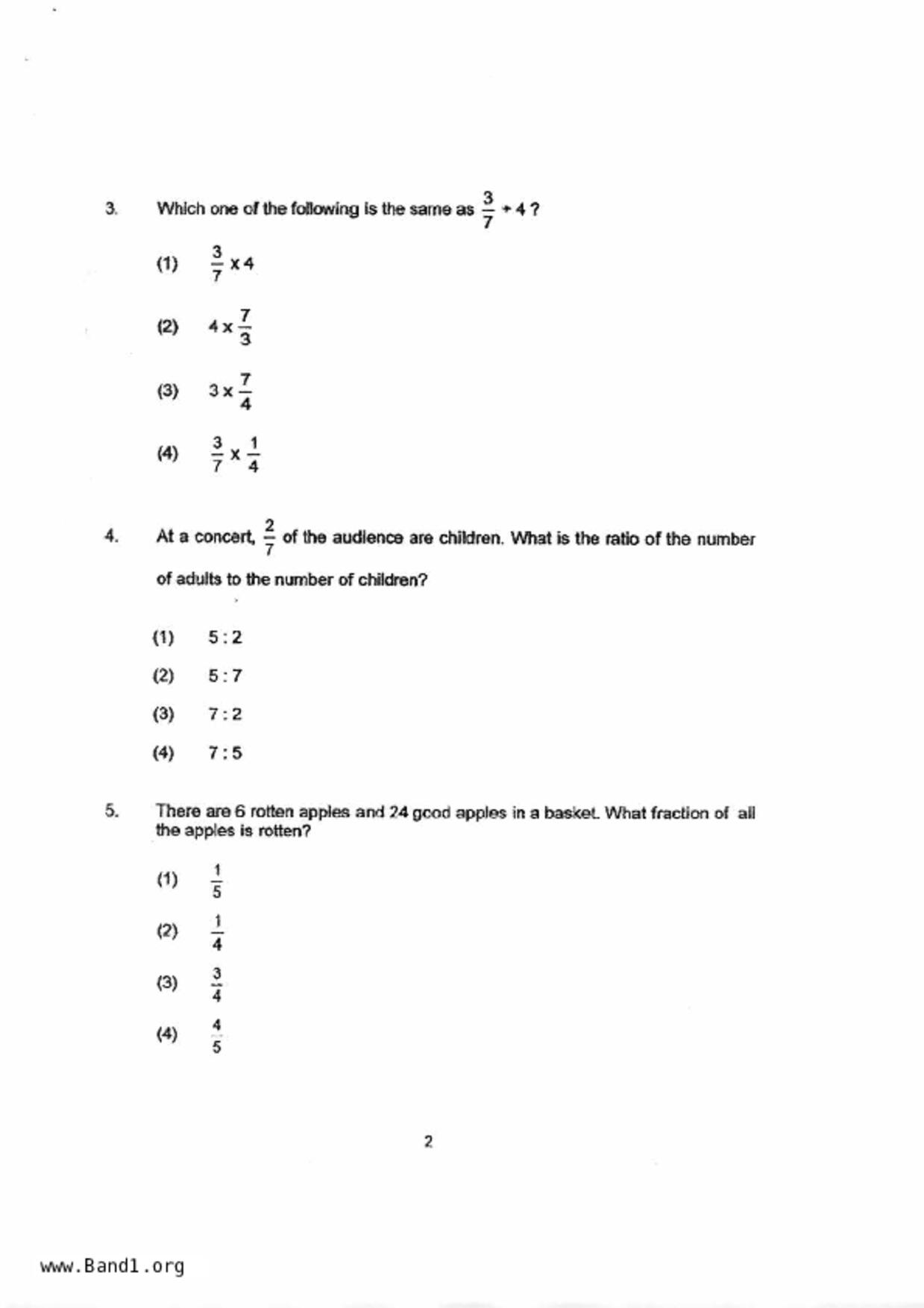 P6Maths試卷