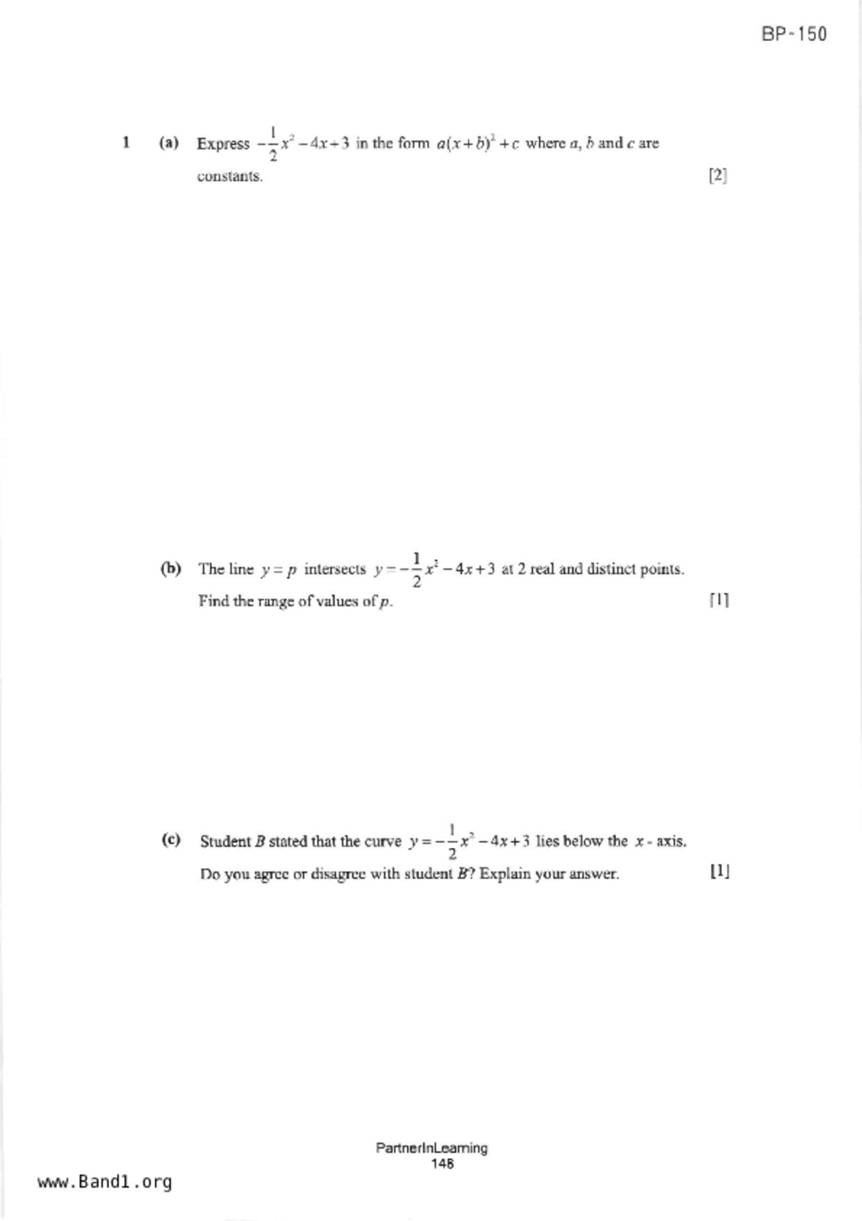 S5A Math試卷