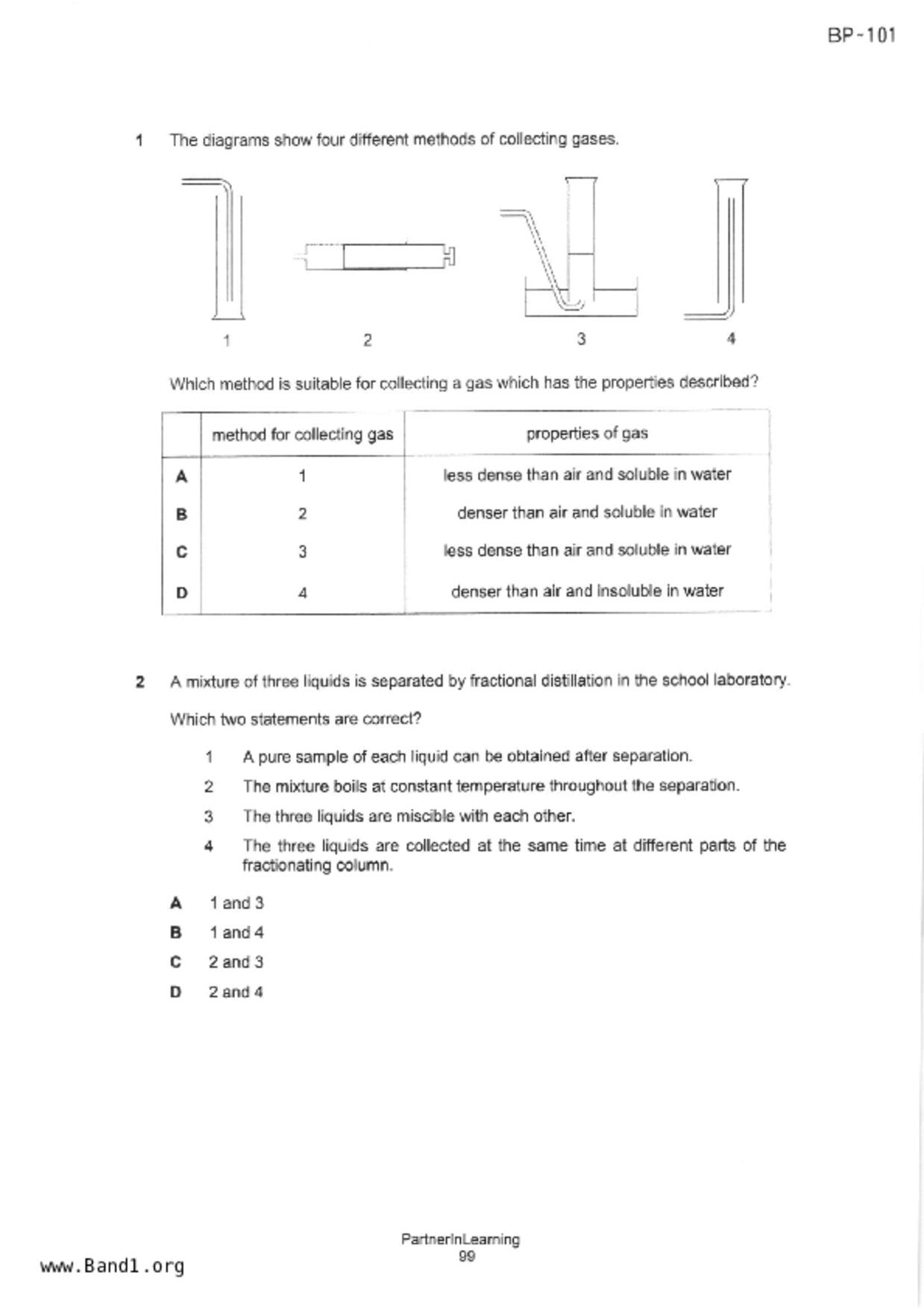 S5Pure Chemistry試卷
