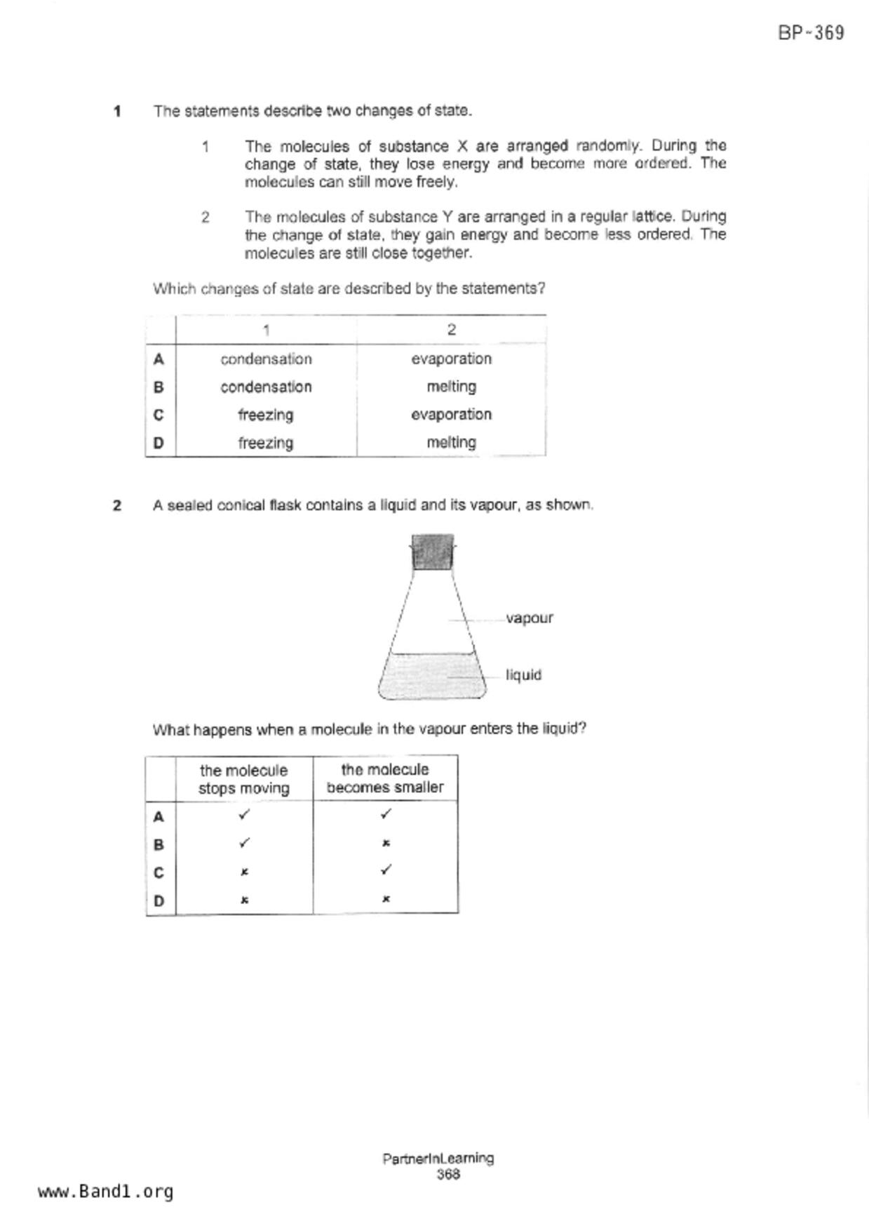 S5Pure Chemistry試卷