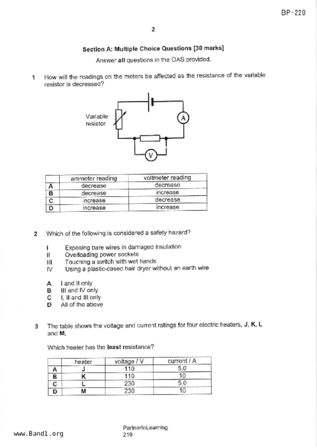S2Science試卷