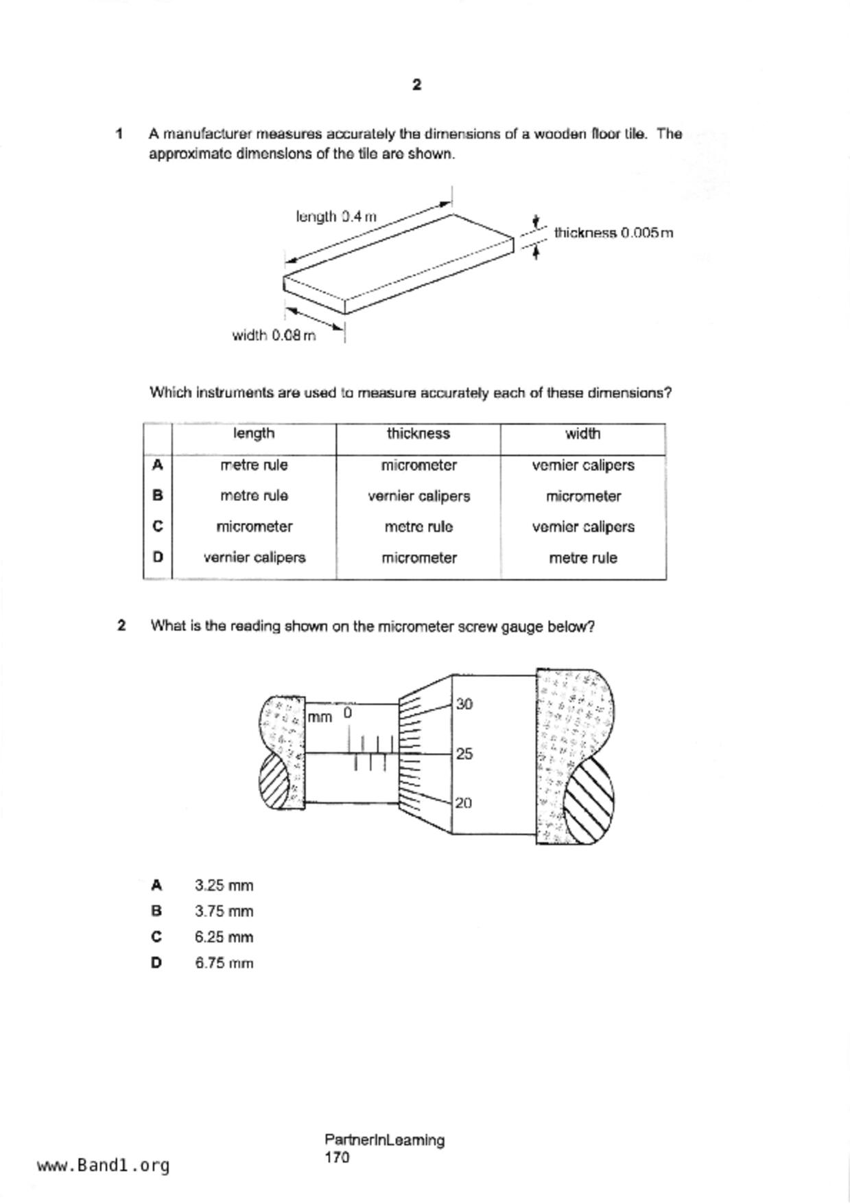 S3Science Physics試卷