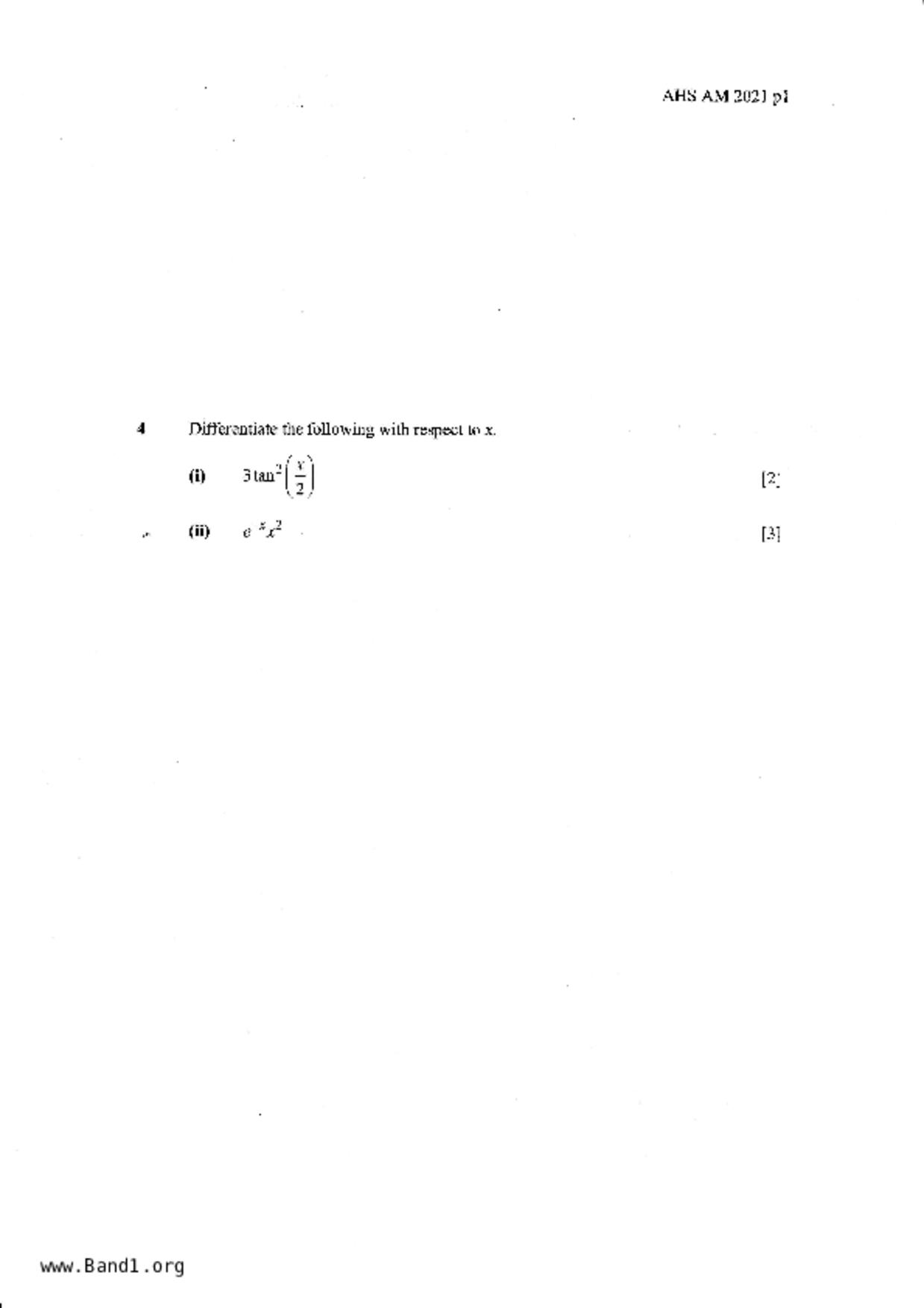 S5A Math試卷