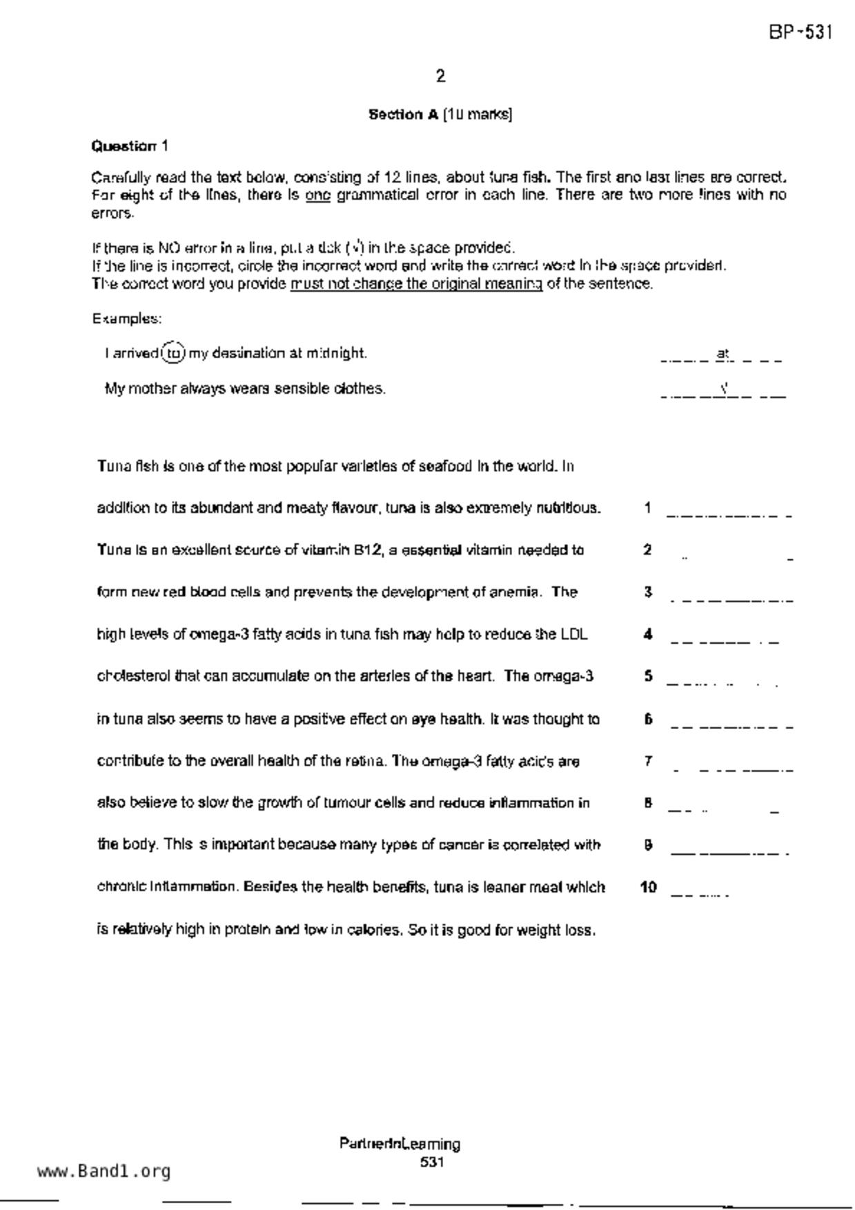 S5English試卷