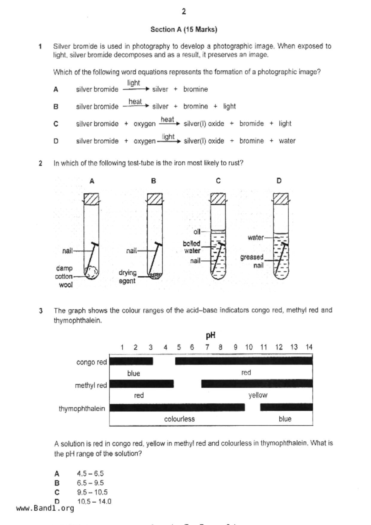 S2Science試卷