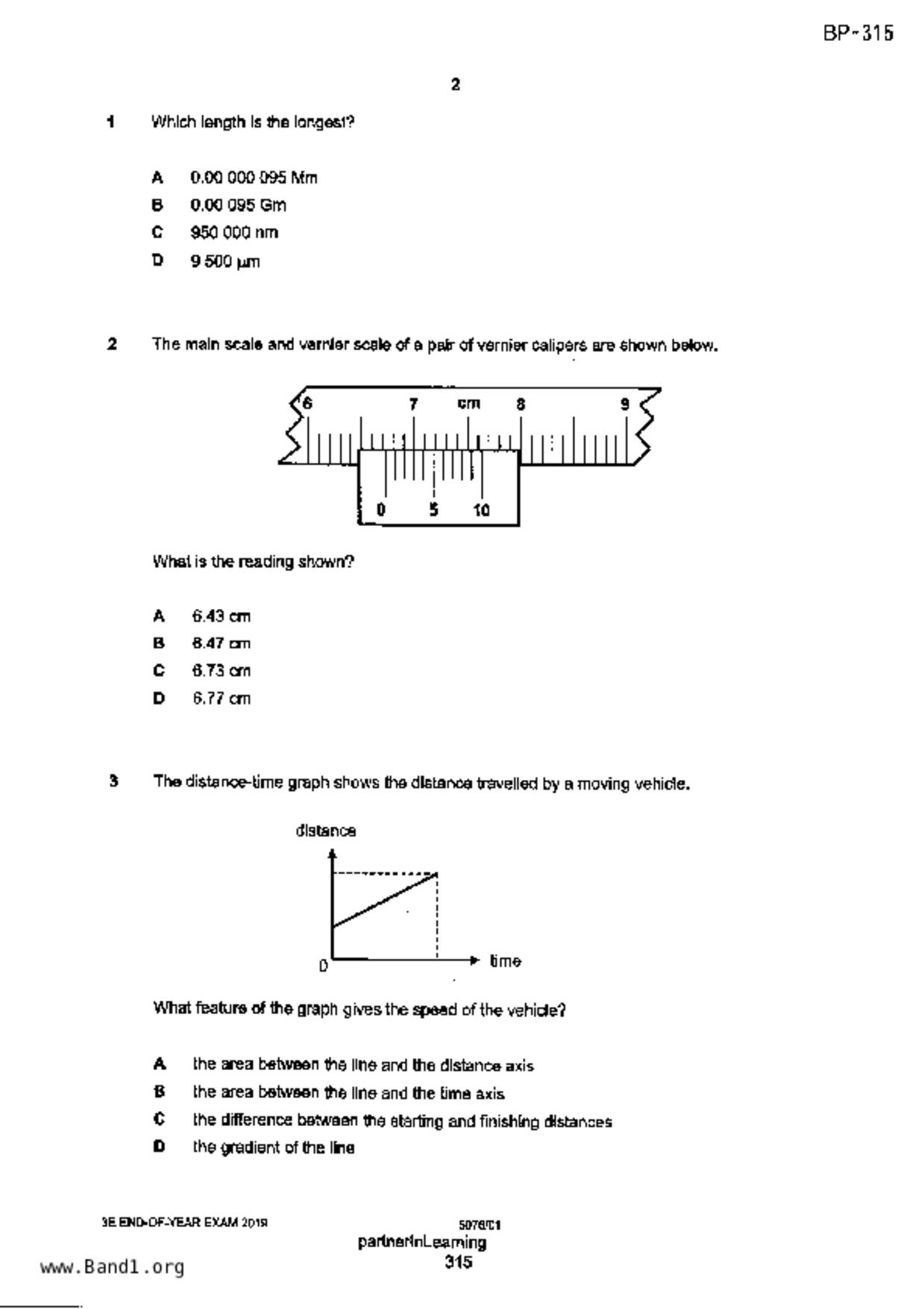 S3Science Physics試卷