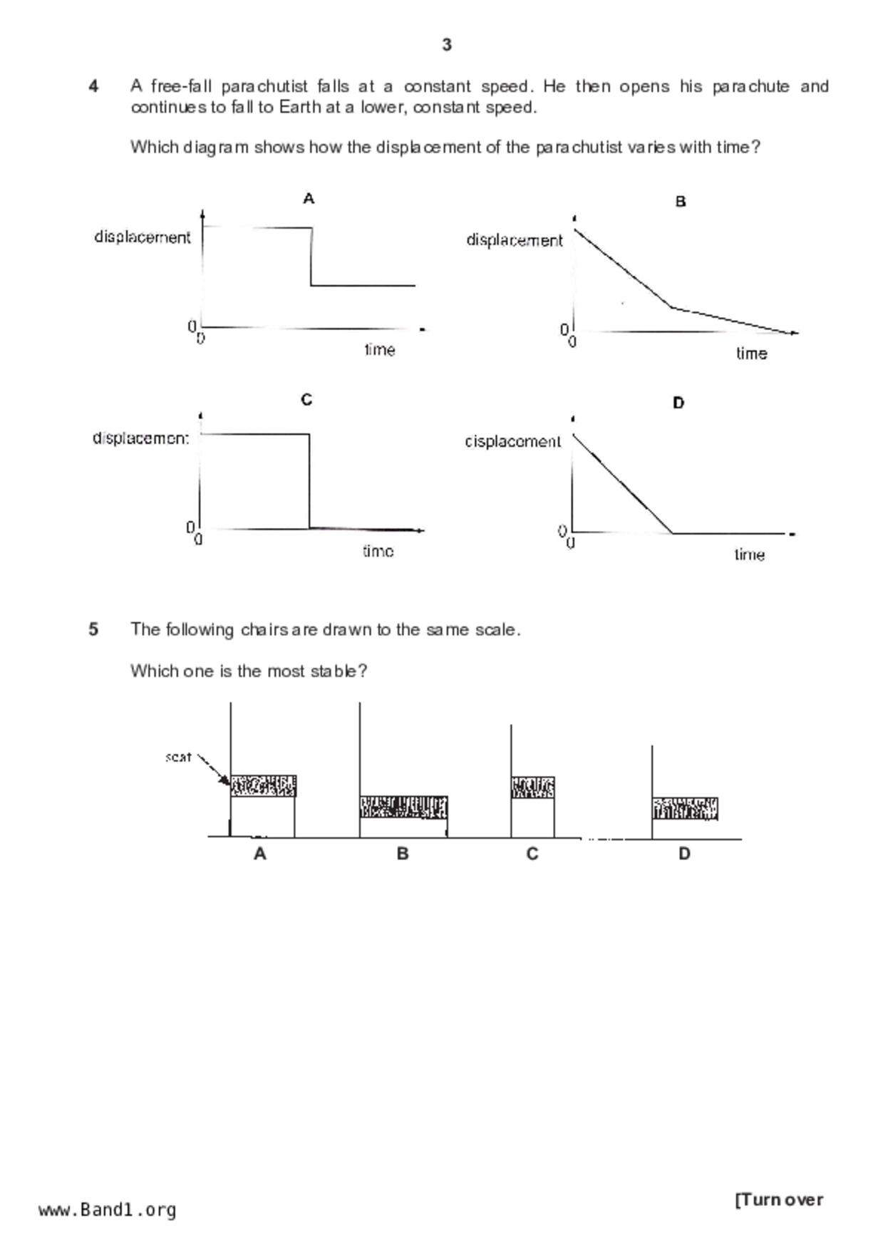 S5Pure Physics試卷