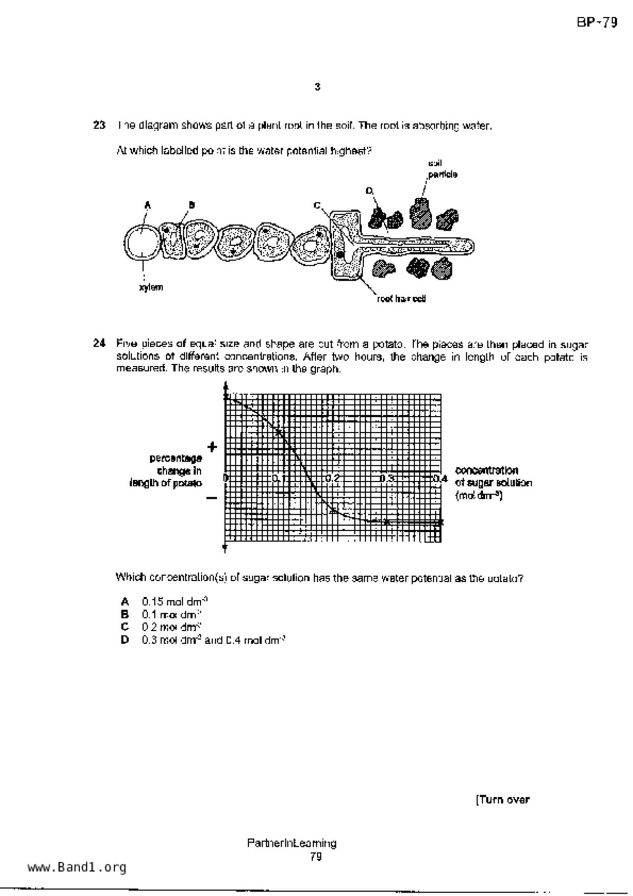 S5Science Biology試卷